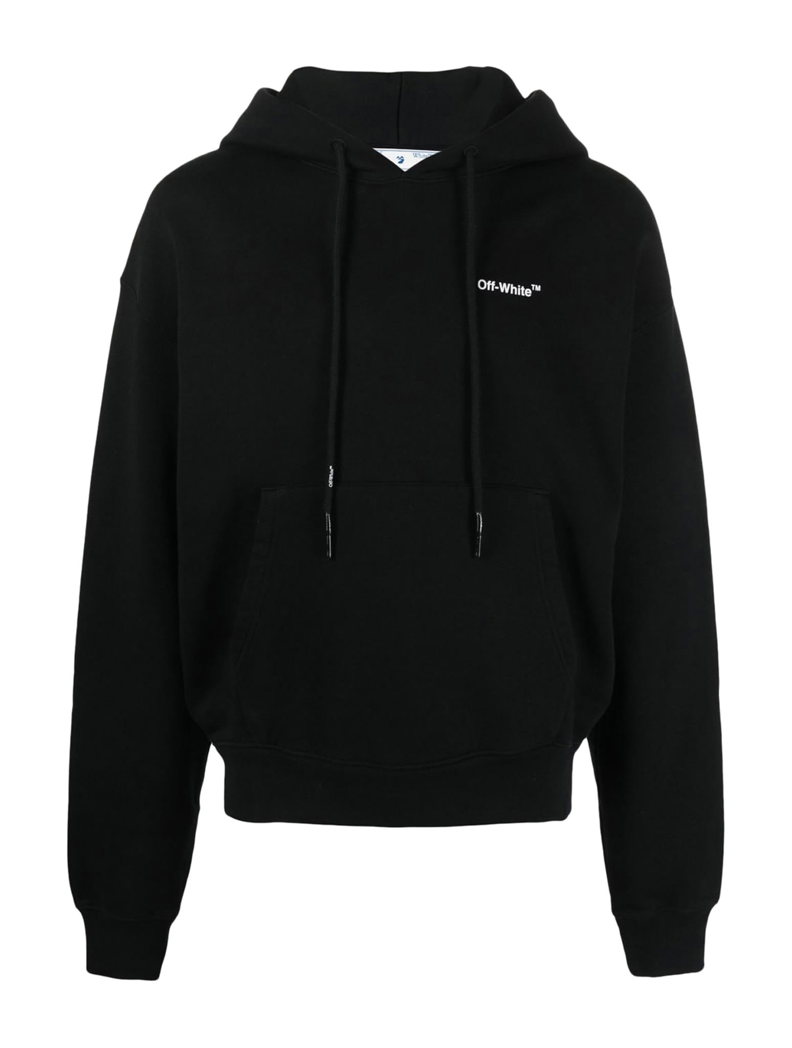 Off-White Caravag Crowning Over Hoodie Black White