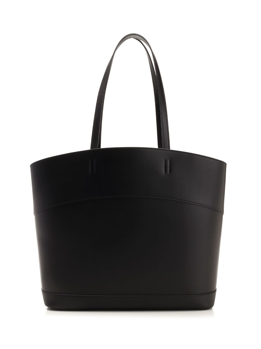 Shop Ferragamo Charming Medium Tote Bag In Black