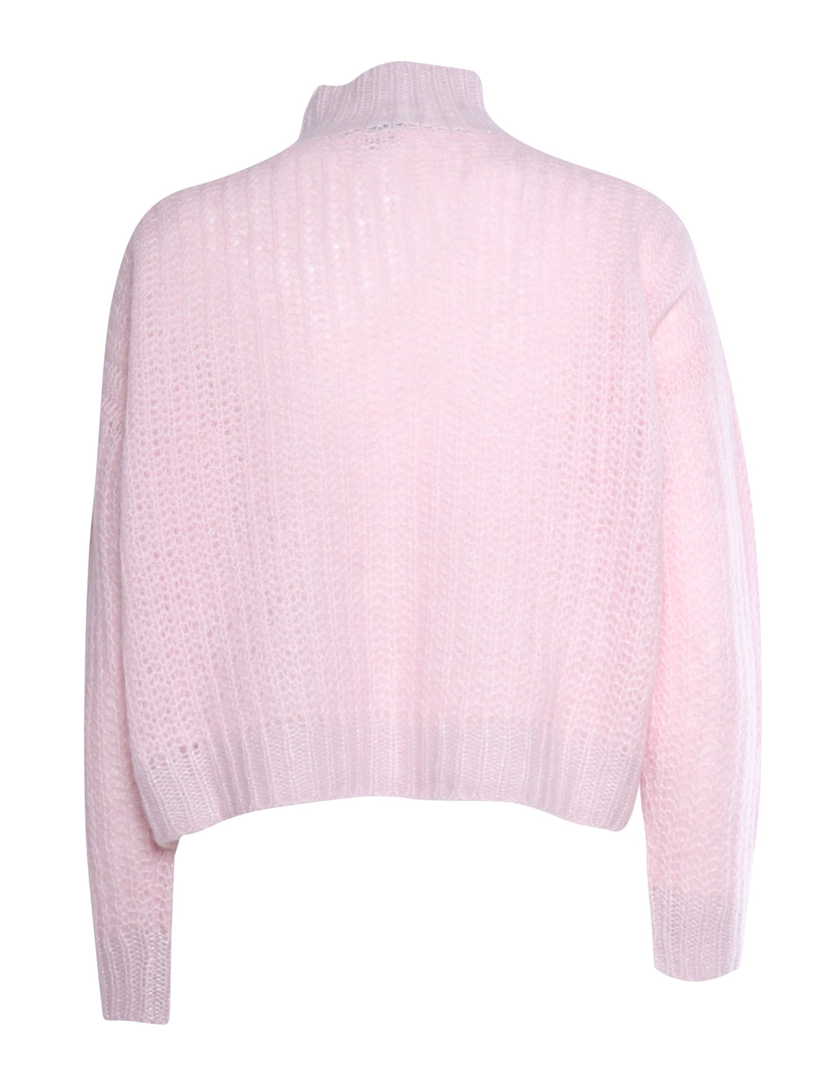 Shop Peserico Knitted Sweater In Multicolor