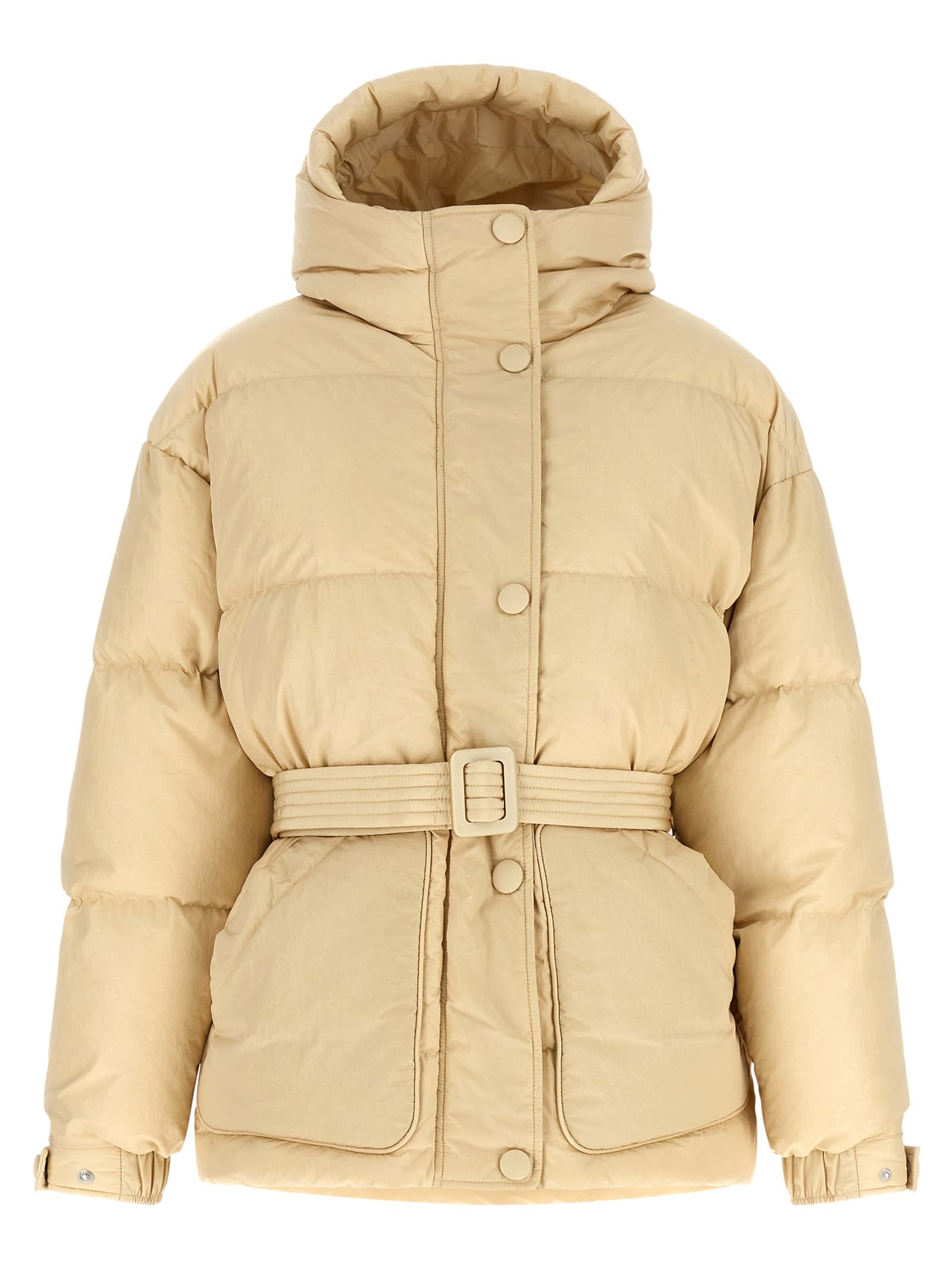 Ienki Ienki Michlin Puffer Jackets Beige In Nude