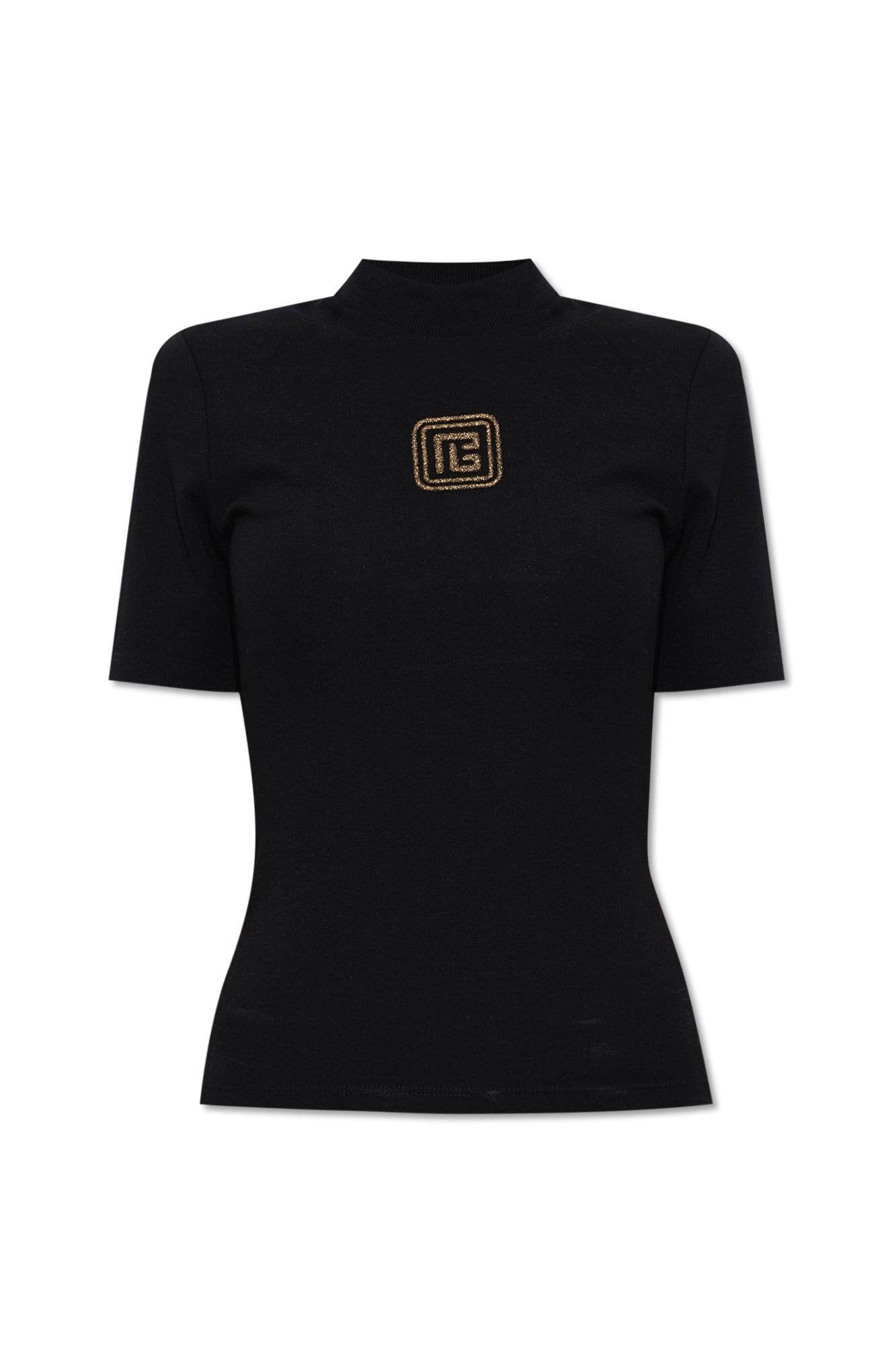 Balmain Top With Monogram