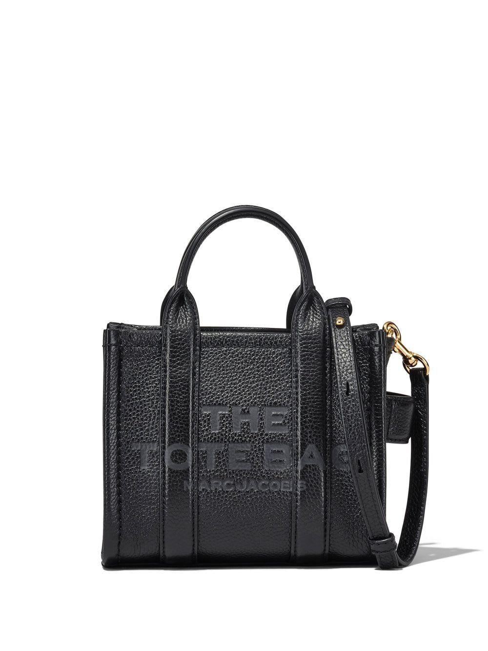 Shop Marc Jacobs The Mini Tote In Black