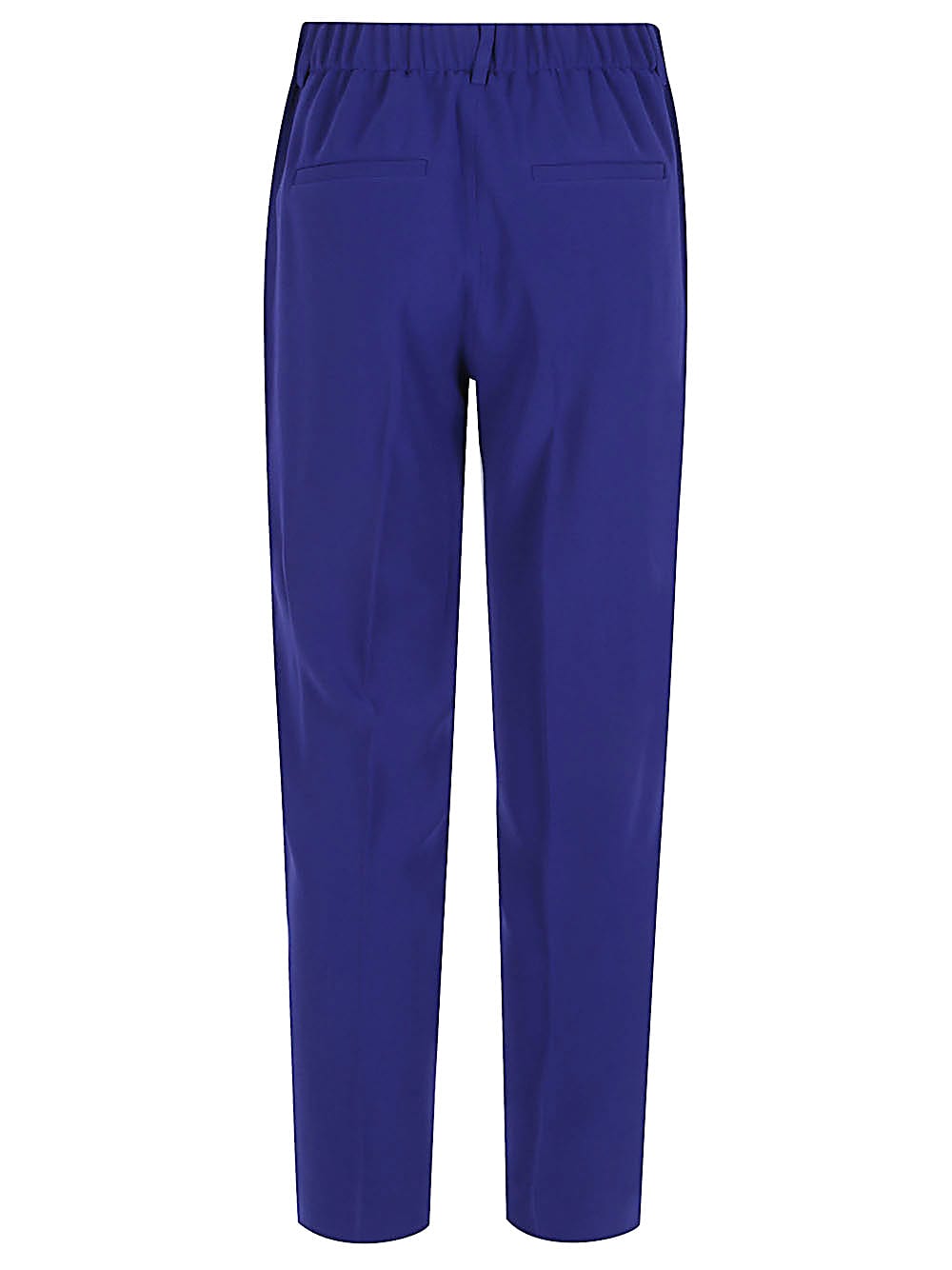 Alberto Biani Trousers Featuring Elastic Waistband And Back Pockets In Blue