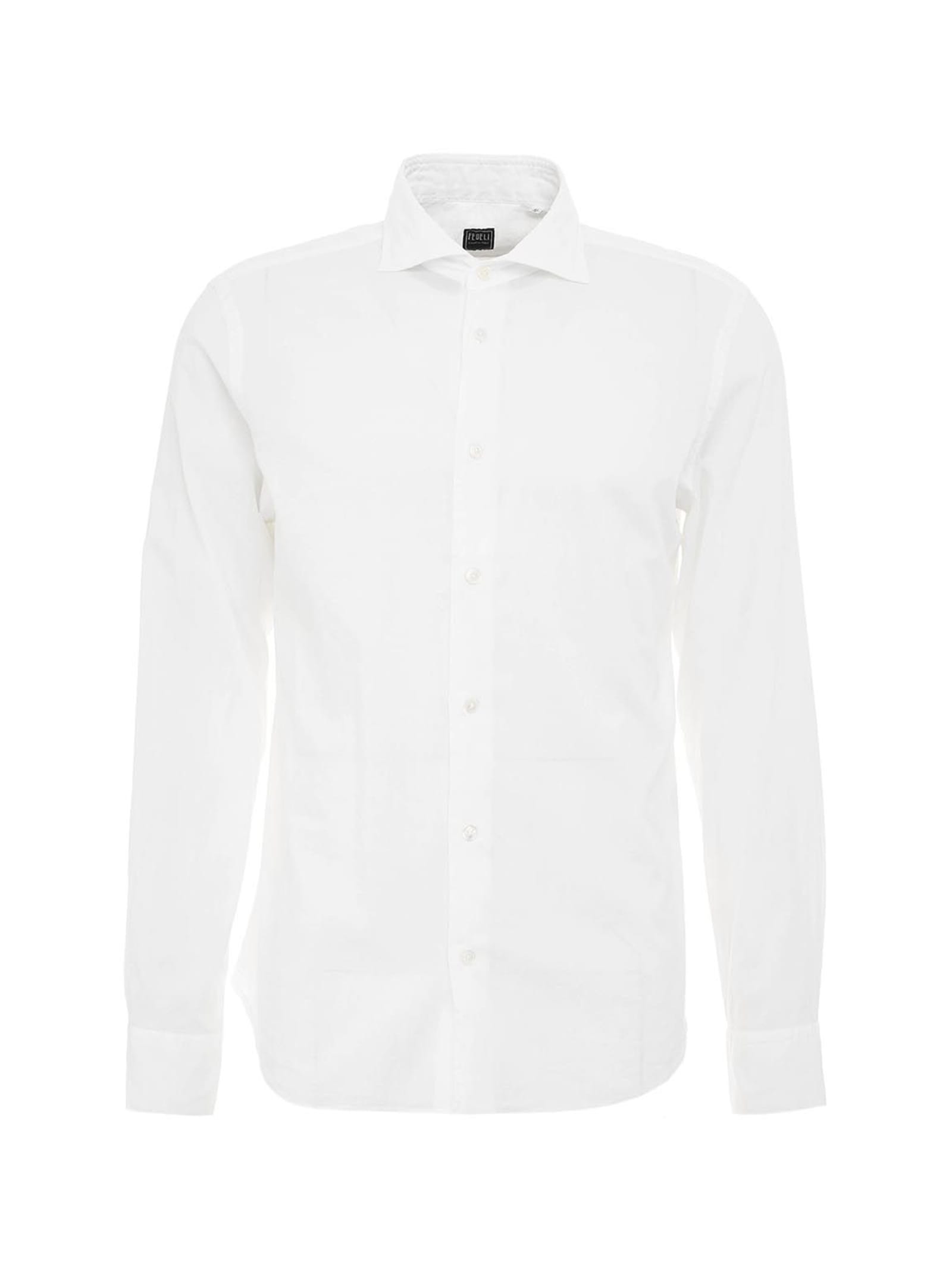 FEDELI SEAN SHIRT IN THE LIGHTEST PANAMINO VOILE COTTON