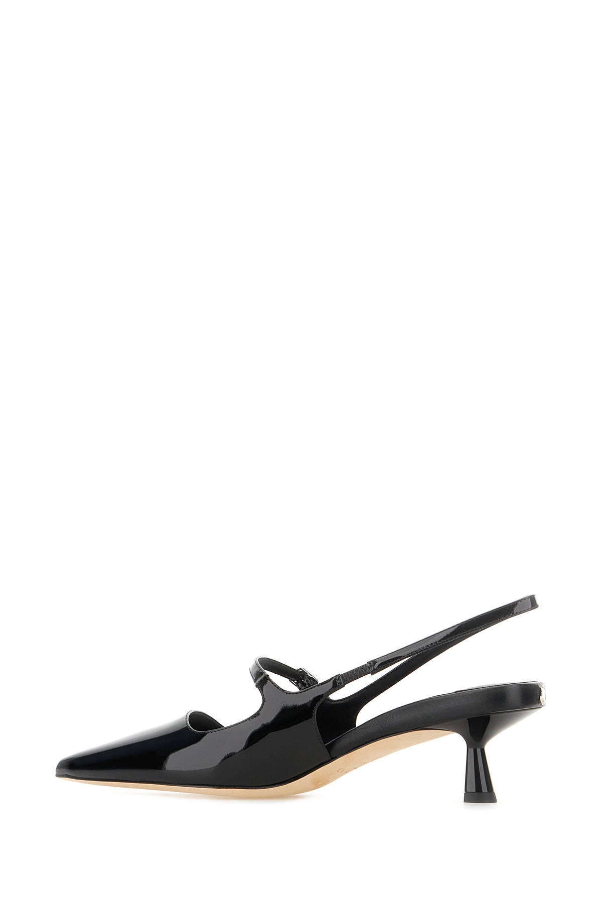 Shop Jimmy Choo Black Leather Didi Pumps