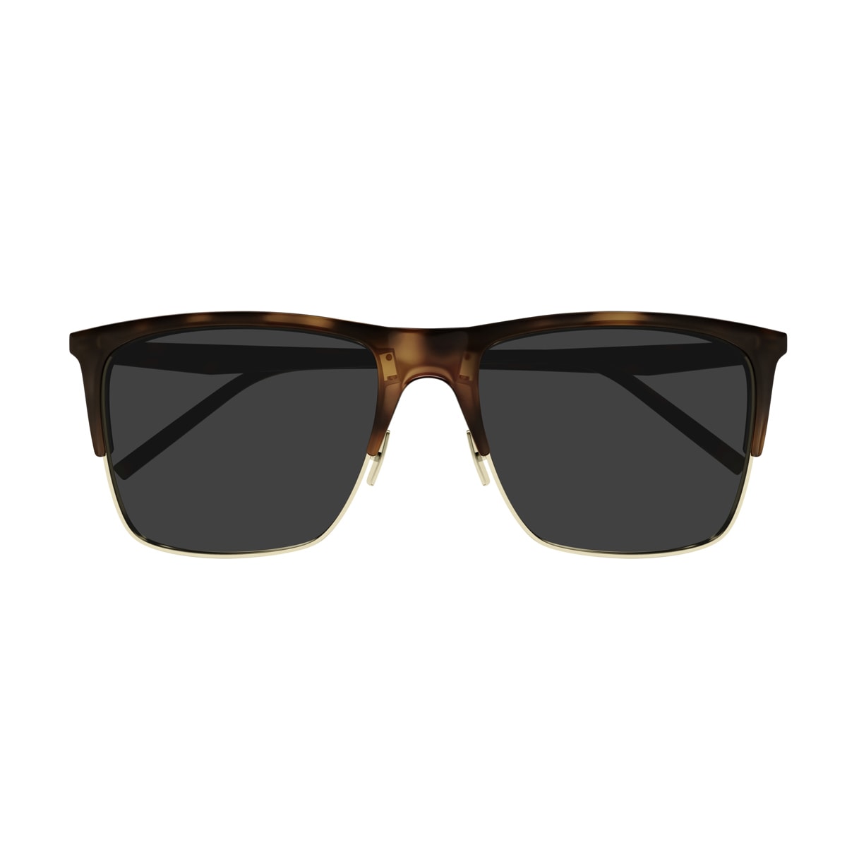 Shop Saint Laurent Sl 768 Linea Sl Logo 004 Havana Grey Sunglasses