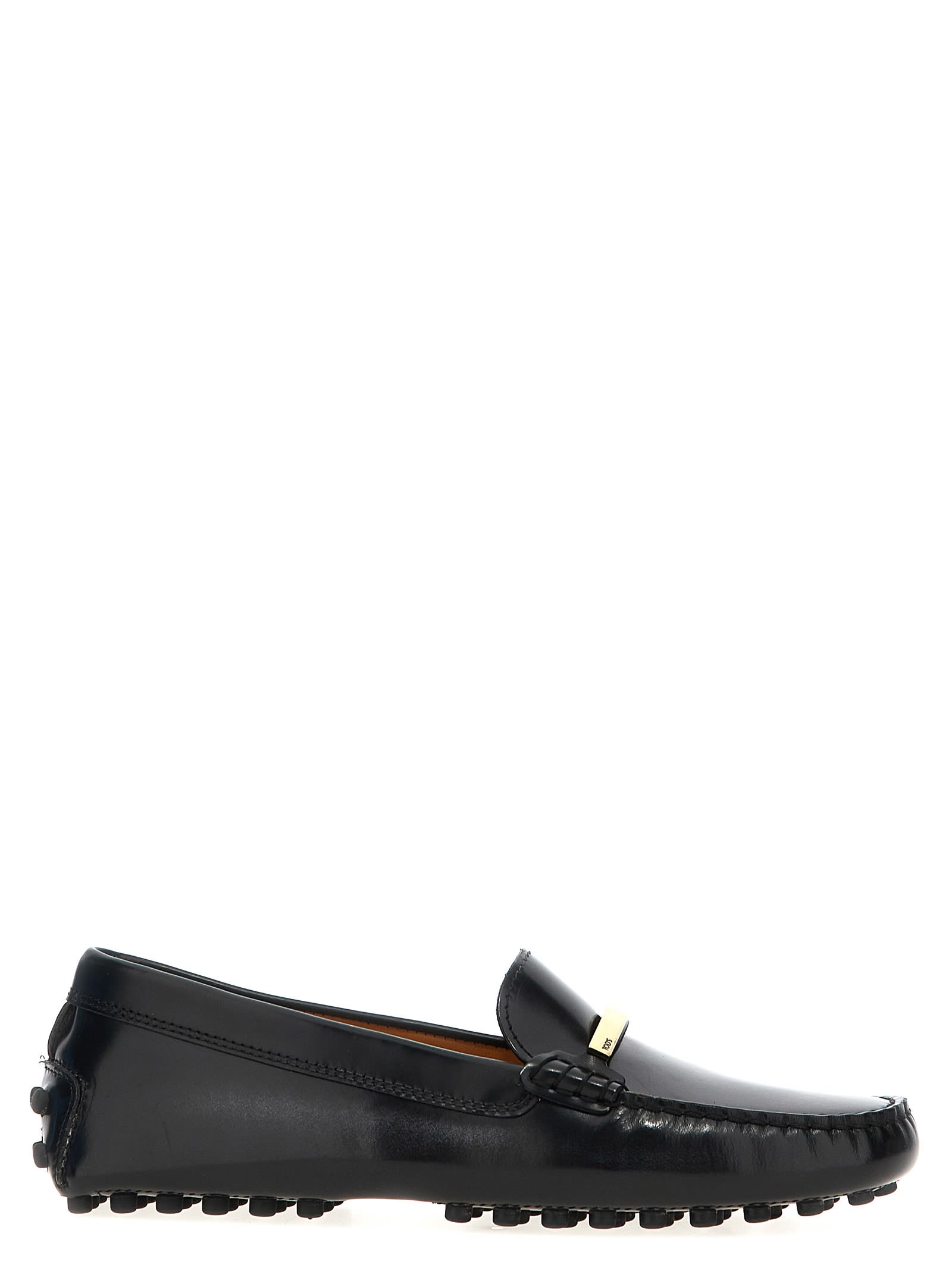 Shop Tod's Gommino Loafers In Black