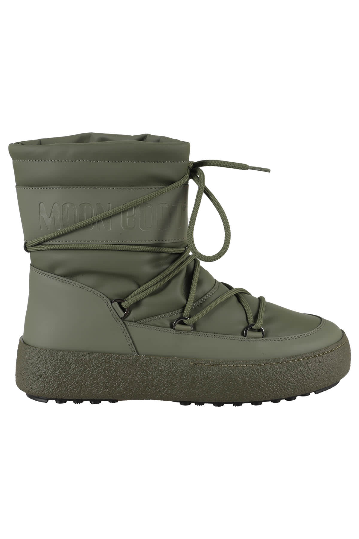 Shop Moon Boot Mtrack Tube Rubber In Khaki