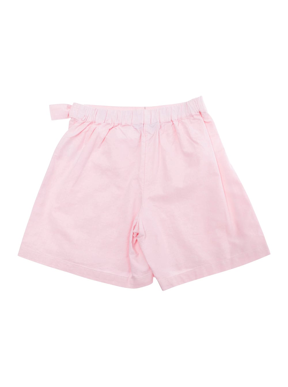 Polo Ralph Lauren Pink Shorts With Embroidered Pony And Pleated Details On The Front In Cotton Girl In Pink