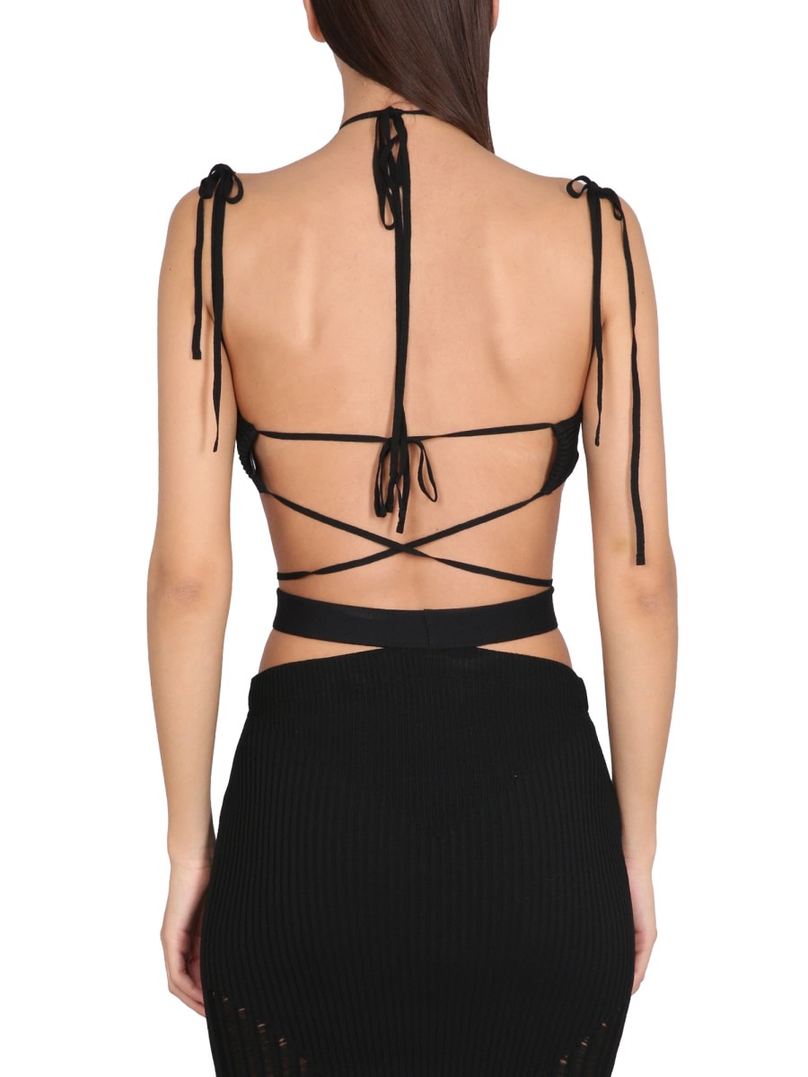 Andreädamo Andreadamo Top Mini In Black