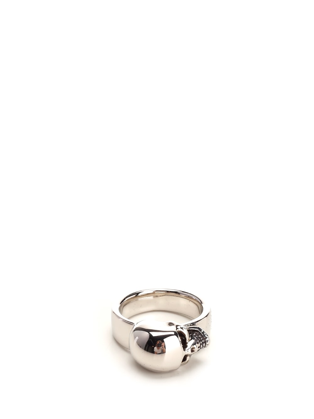 Alexander Mcqueen Silver Skull Ring