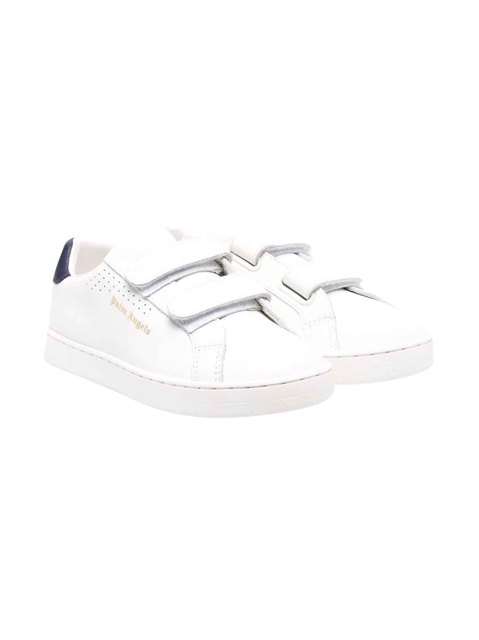 Palm Angels Unisex White Sneakers