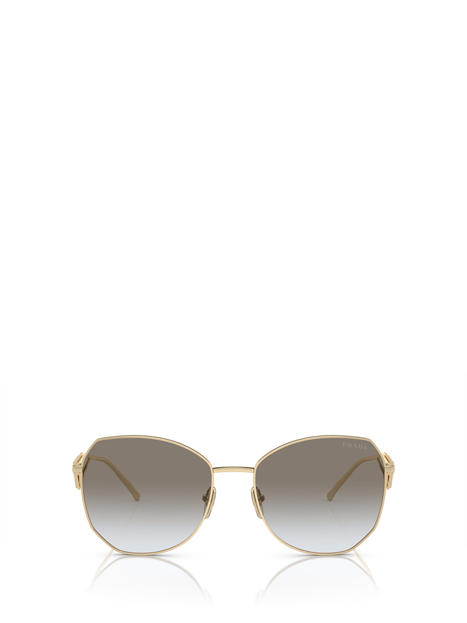 Prada Pr 57ys Pale Gold Sunglasses