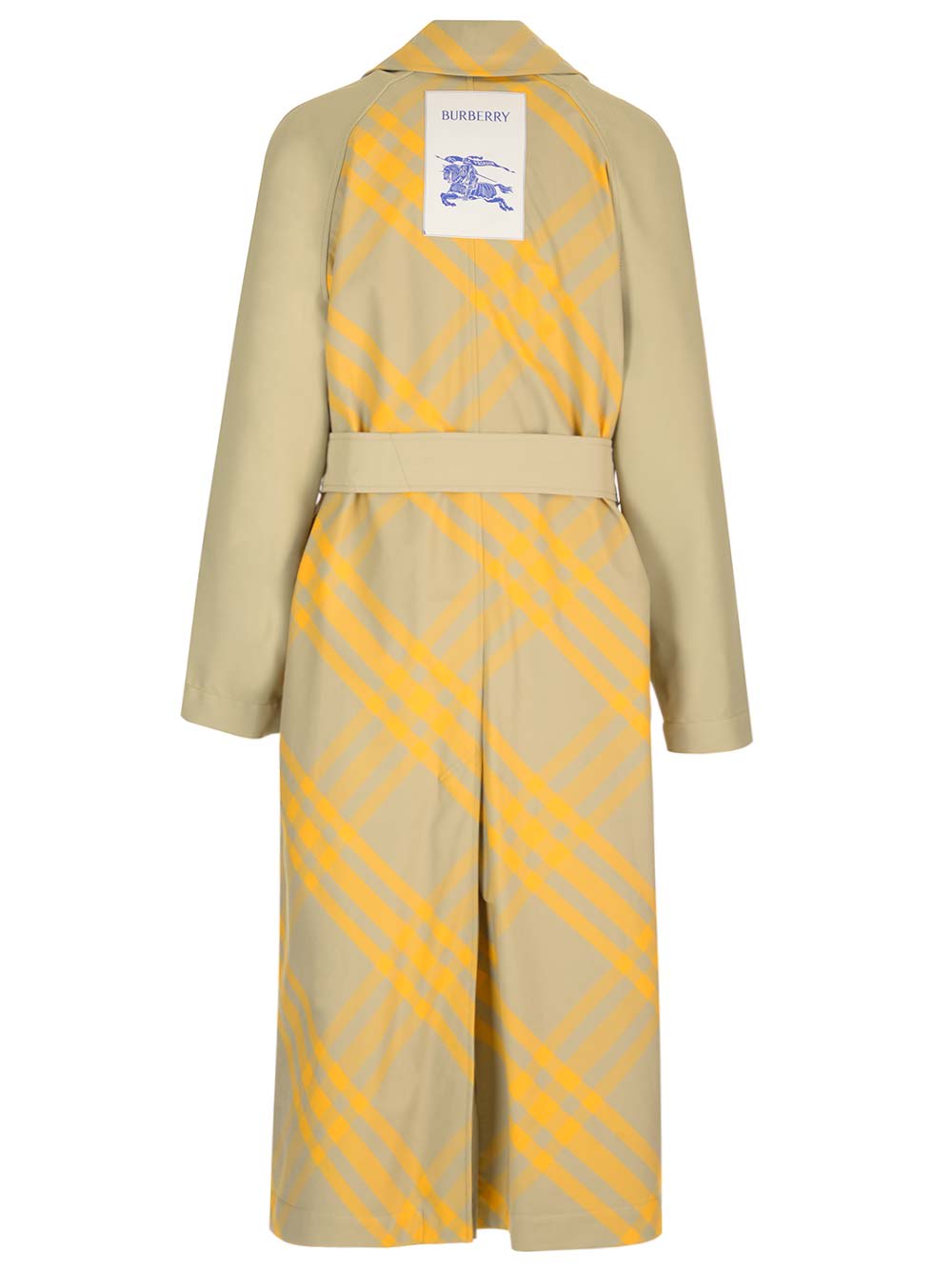 Burberry Two-tone Cotton Reversible Bradford Trench Coat In Multicolor
