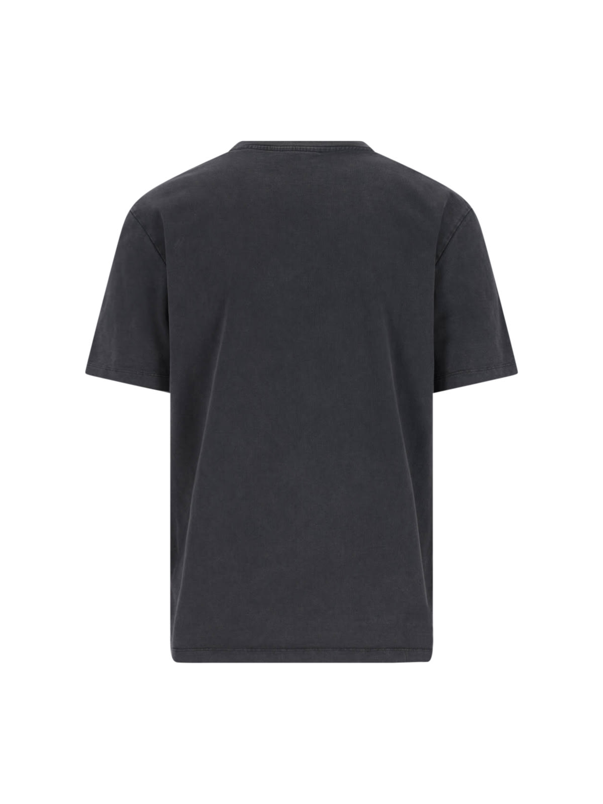 Balmain Vintage Logo T-shirt In Gray