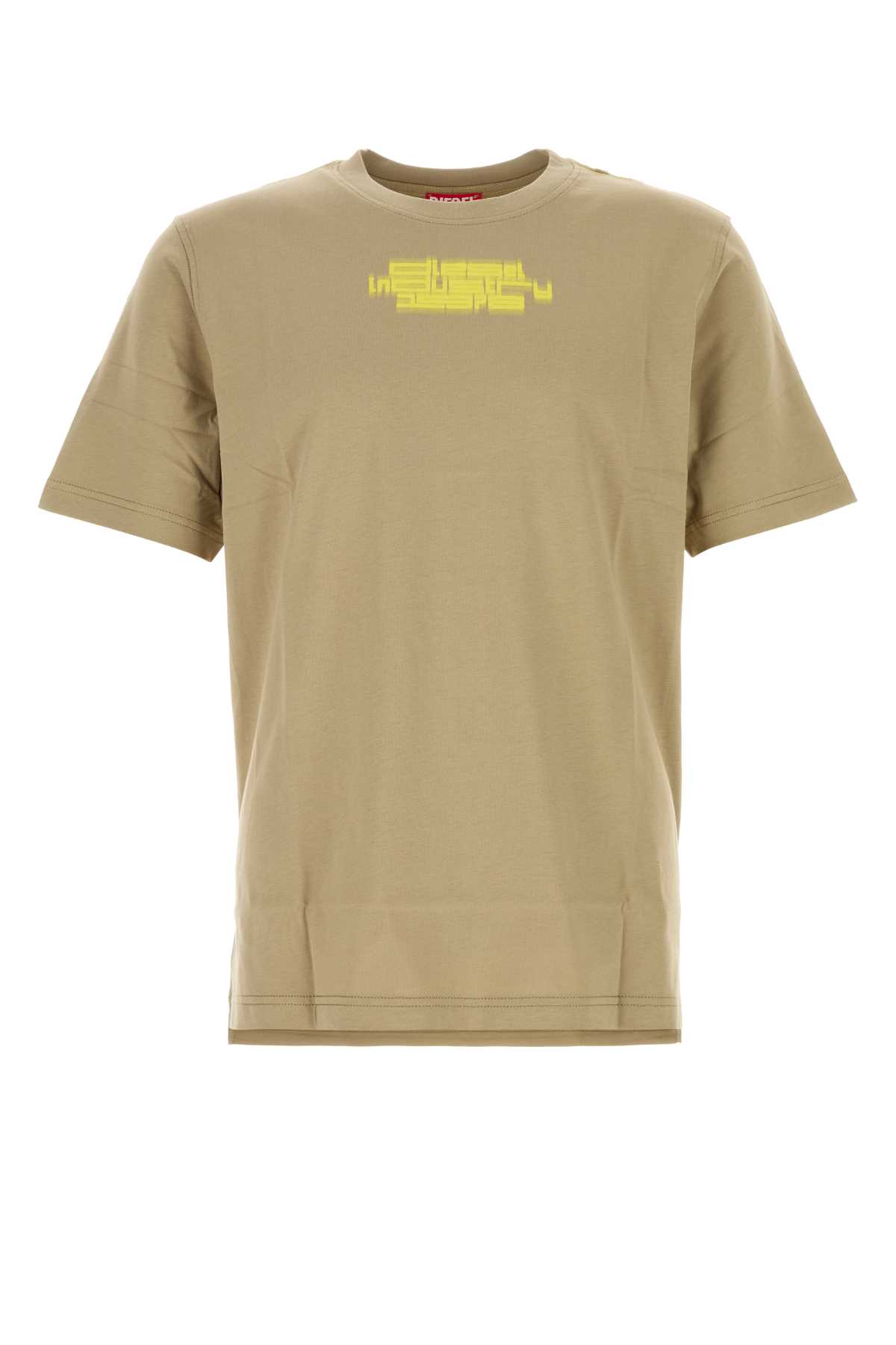 Khaki Cotton T-just T-shirt