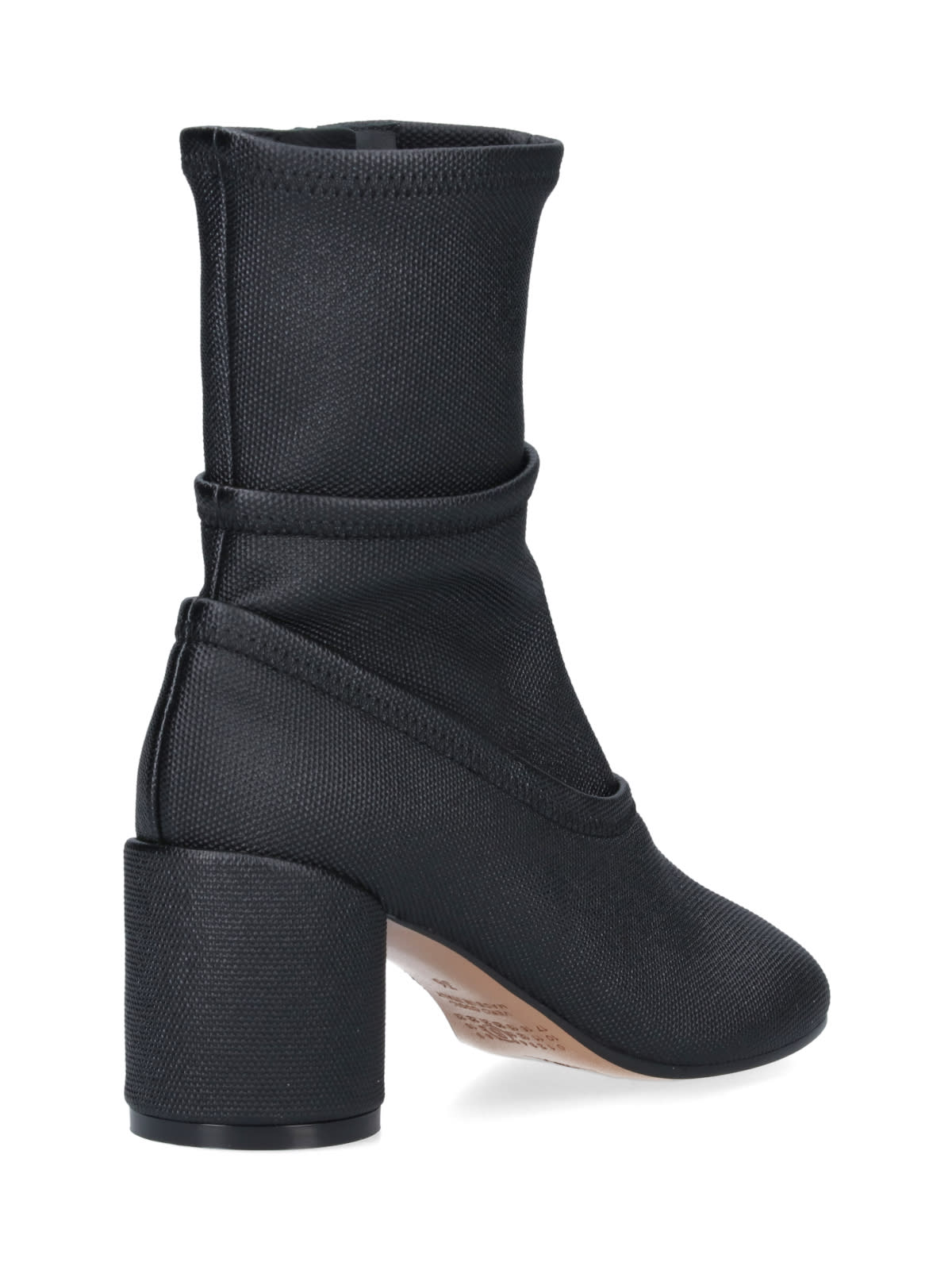 Shop Mm6 Maison Margiela Anatomic Ankle Boots In Black