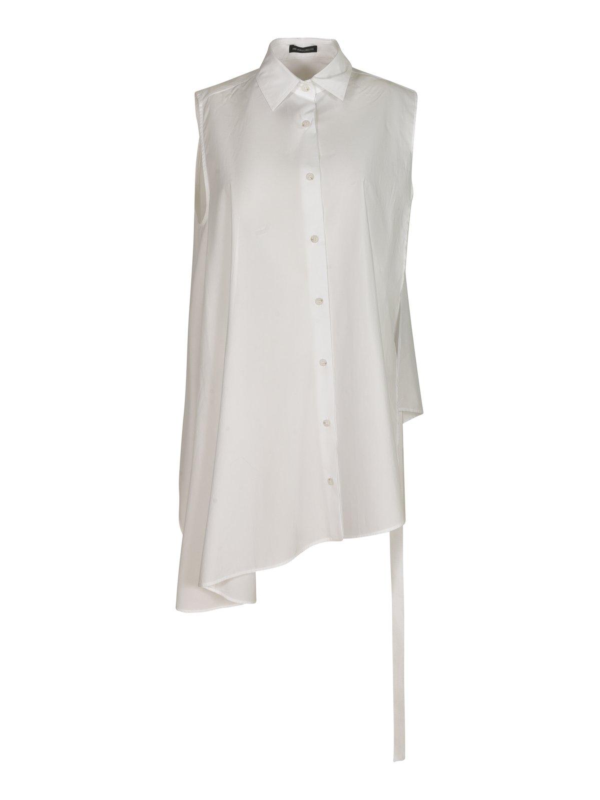 Asymmetric Sleeveless Shirt