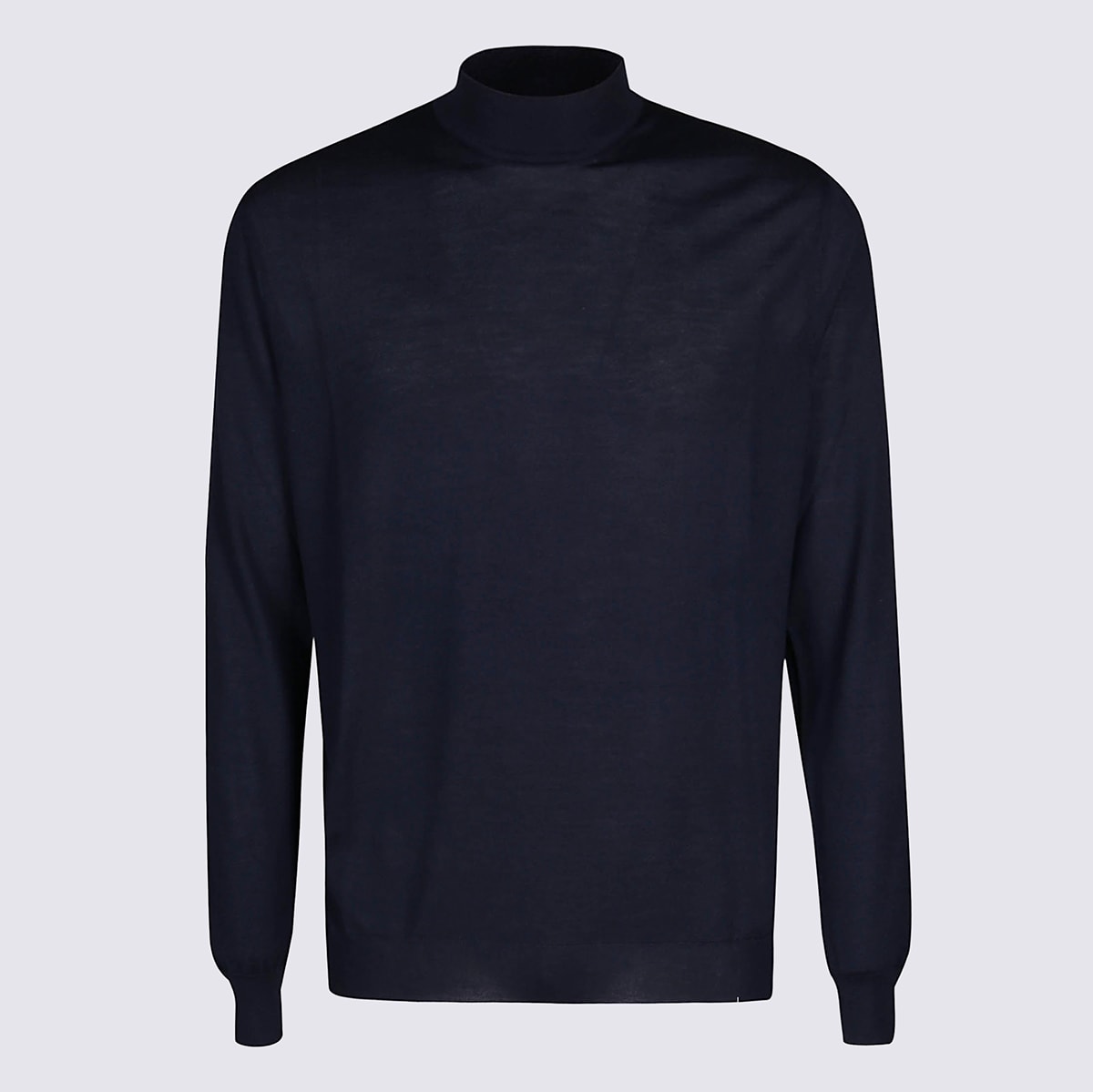 Blue Wool Knitwear