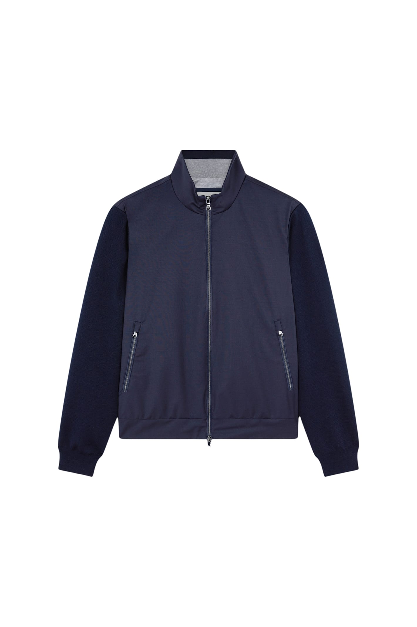 Paul&amp;shark Wool Full Zip In Blue