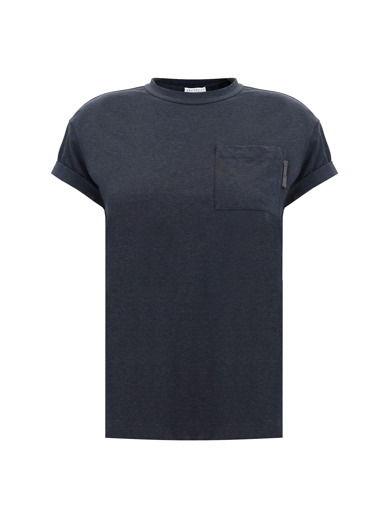 Shop Brunello Cucinelli T-shirt In Antracite