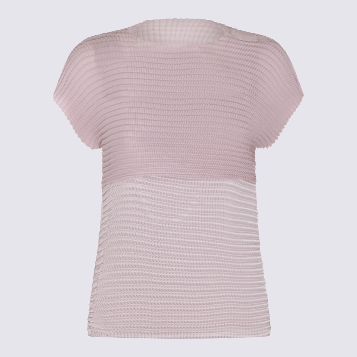 Shop Issey Miyake Pink Shirt In Light Pink
