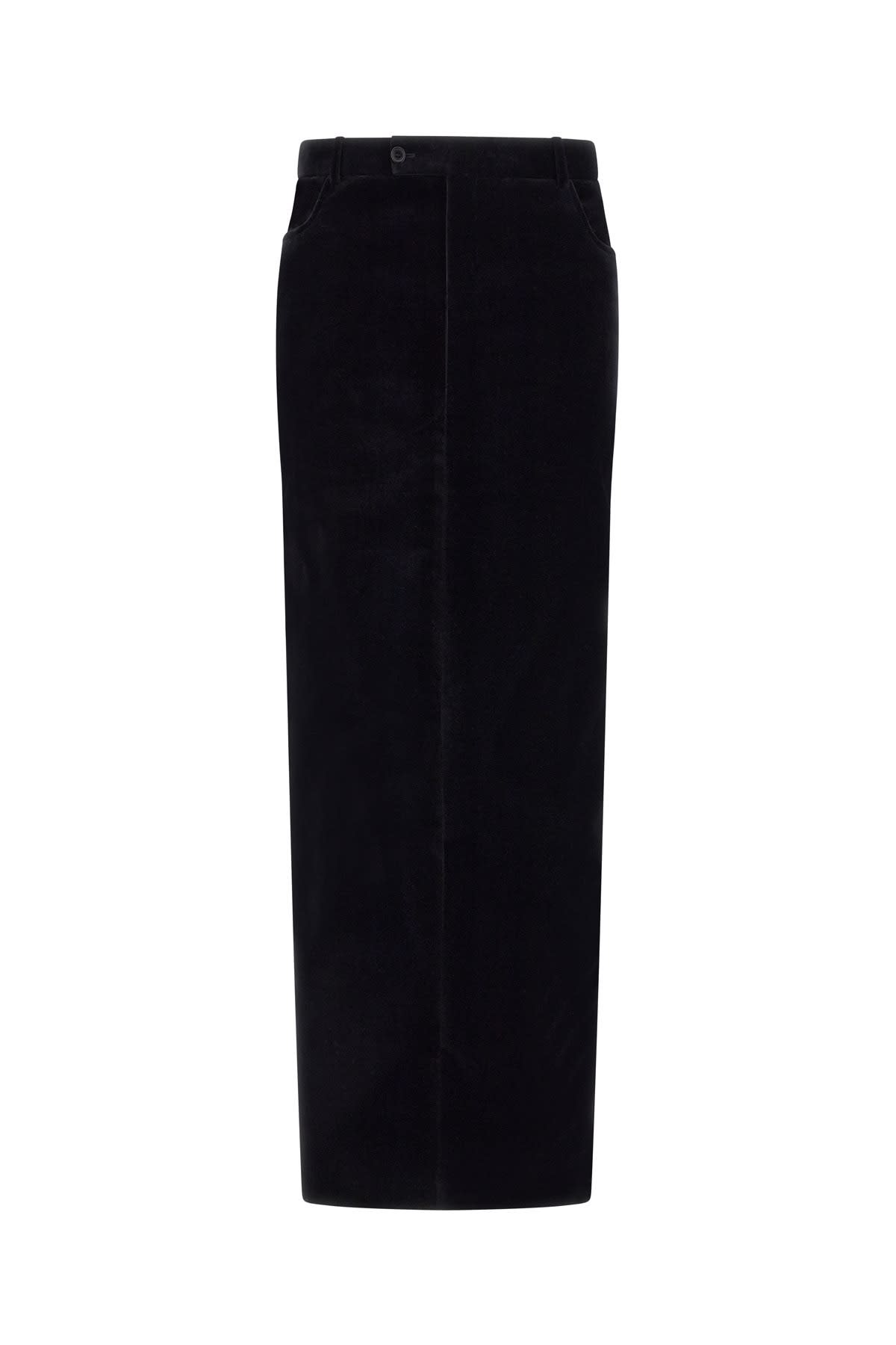 Shop Saint Laurent Pantaloni In 1000