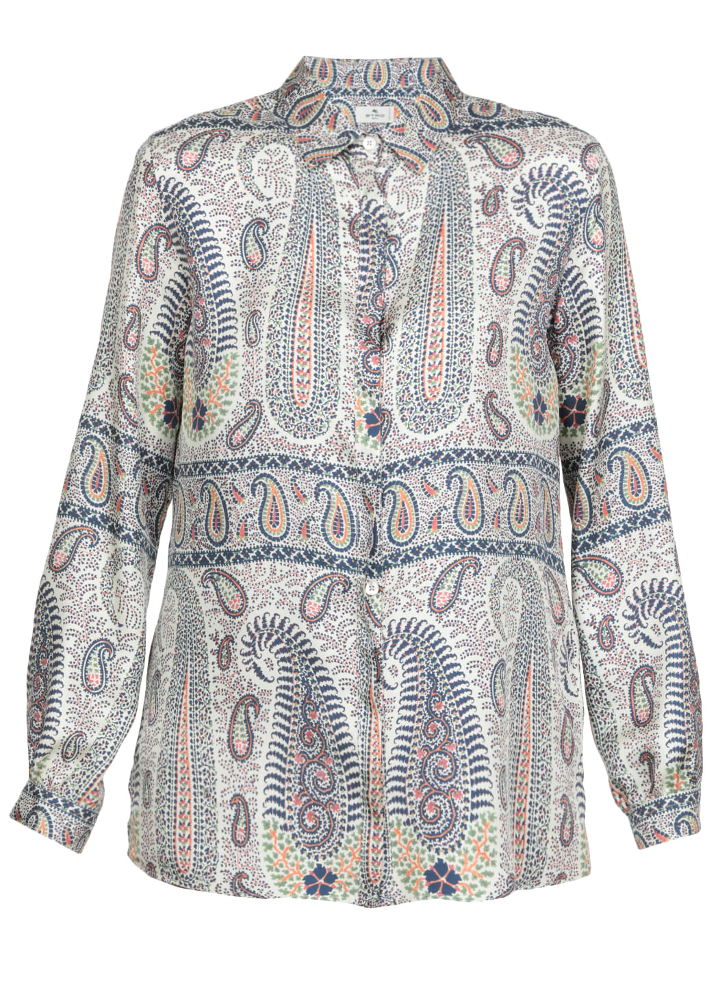 Etro Silk Shirt With Paisley Print