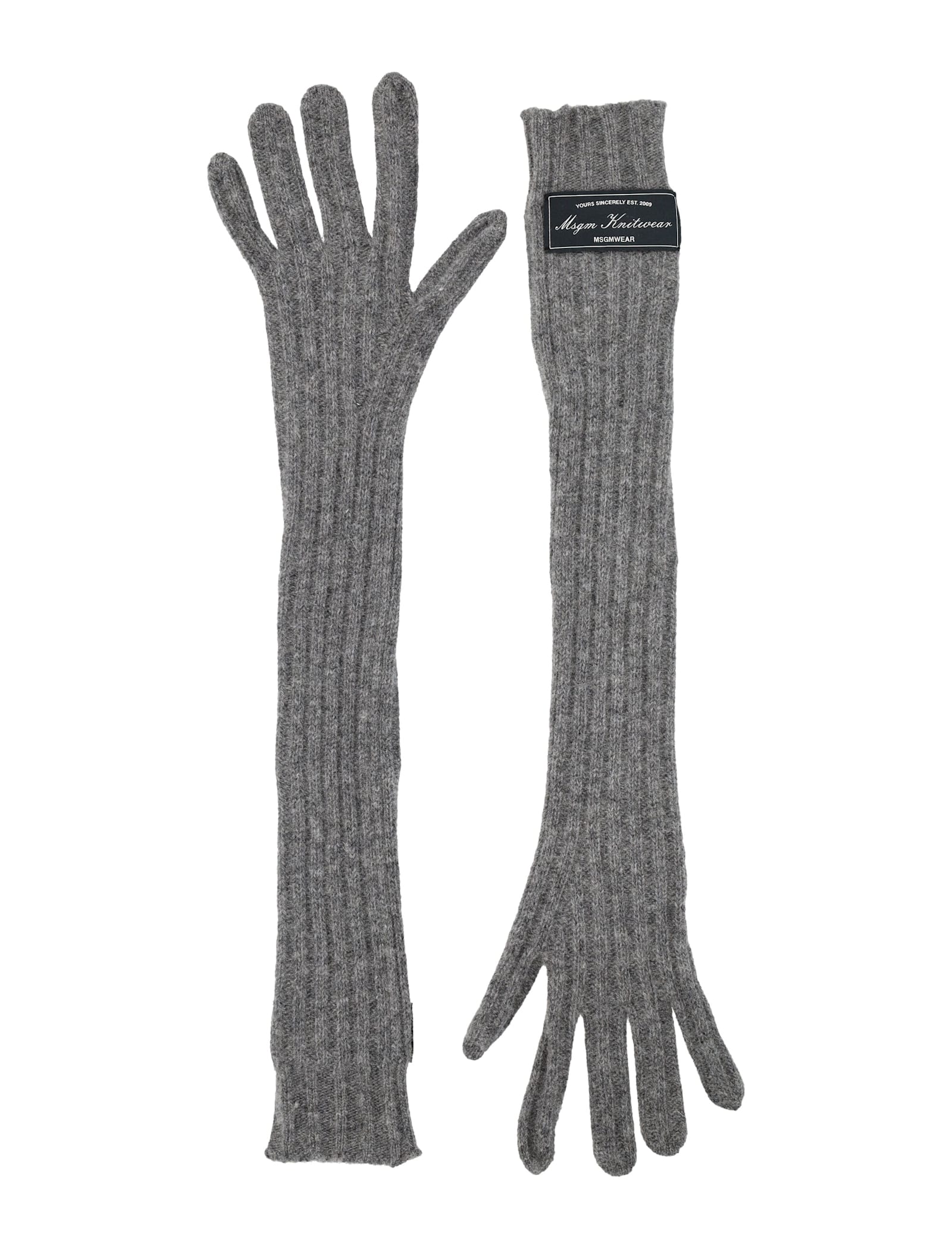 Msgm Gloves In Grey