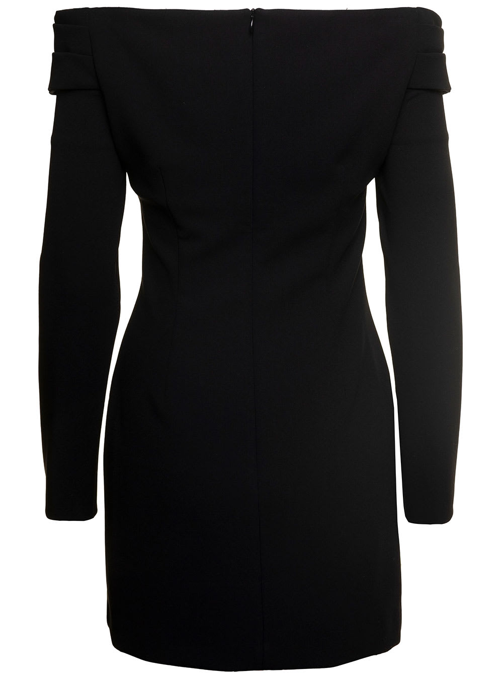 Shop Magda Butrym Pf23 Dress 27 Black