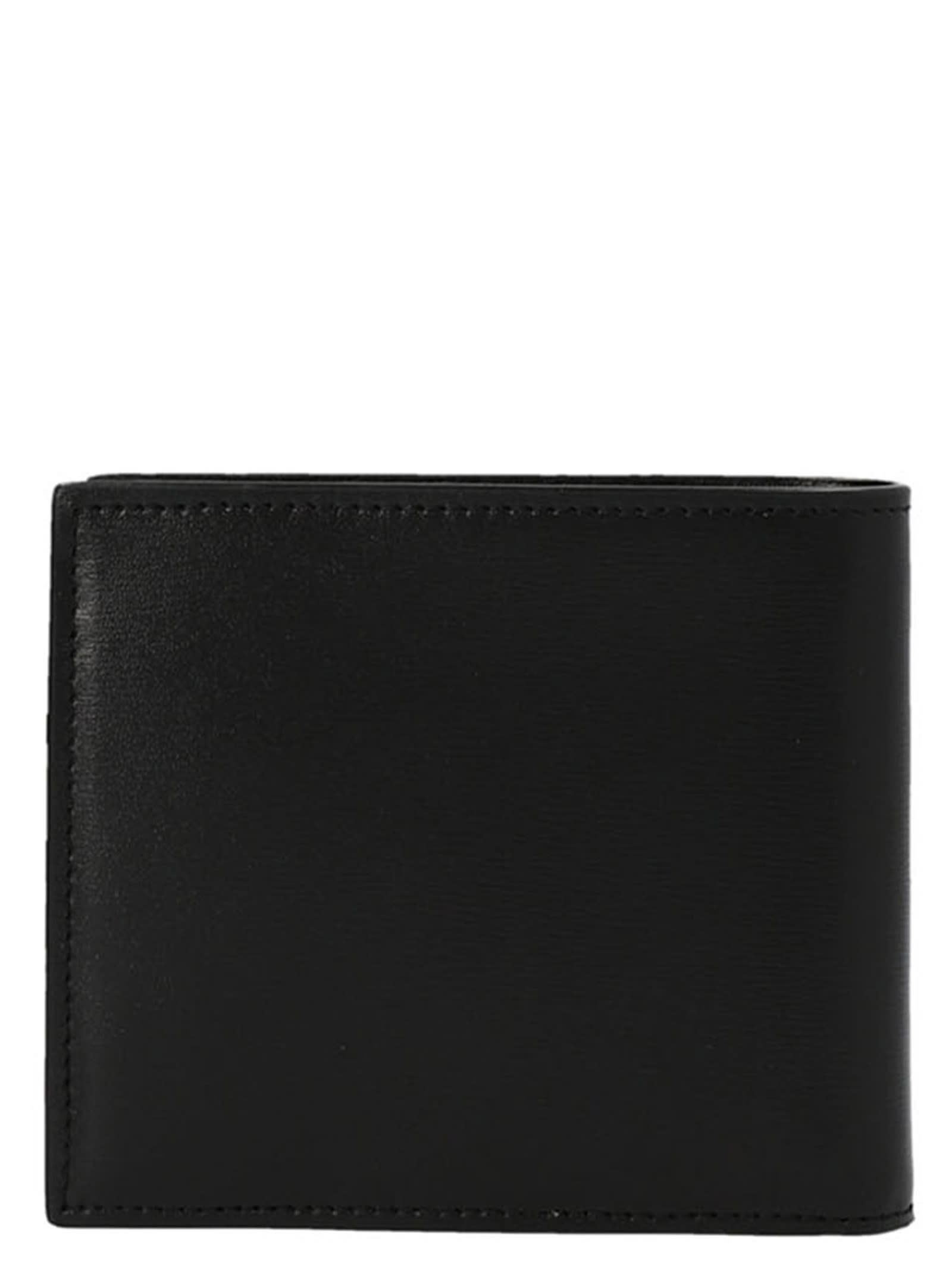 Saint Laurent Tiny Cassandre East/west Leather Wallet in Gray for Men