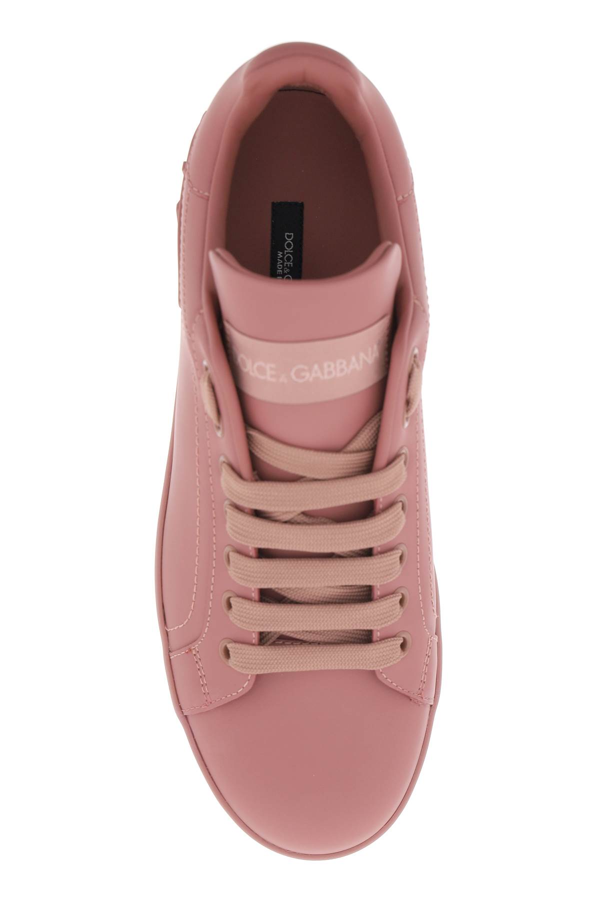 Shop Dolce & Gabbana Portofino Sneakers In Pink