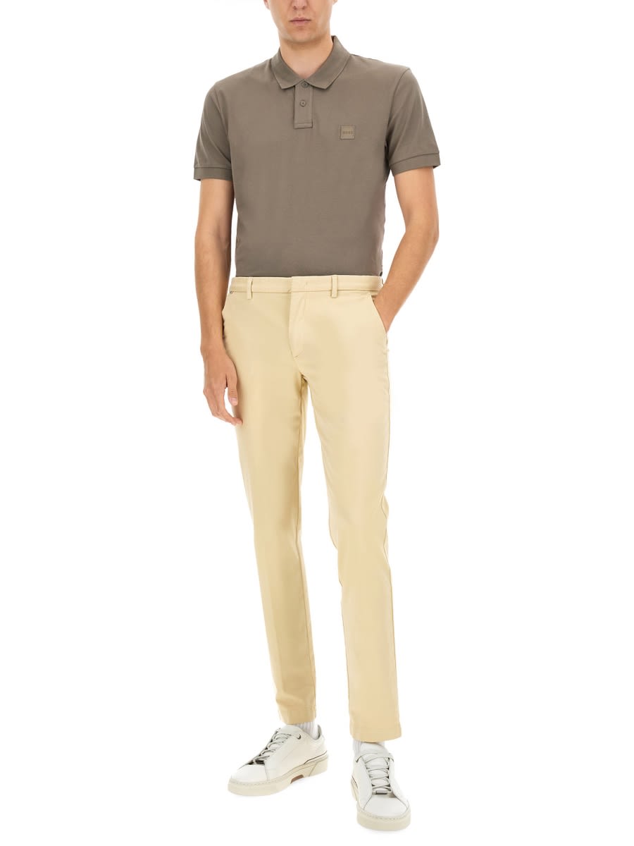 Hugo Boss Polo Basic In Cotone Boss