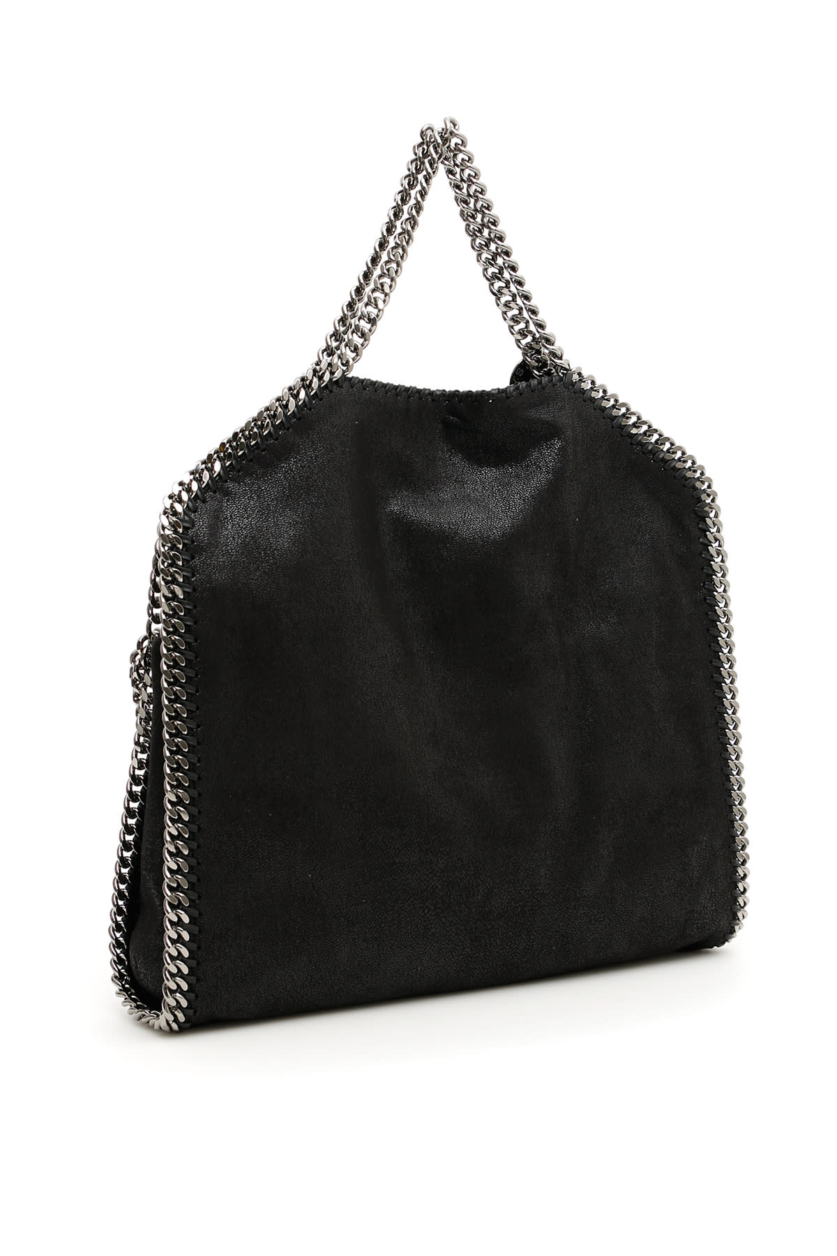 Shop Stella Mccartney 3chain Falabella Tote Bag In Black