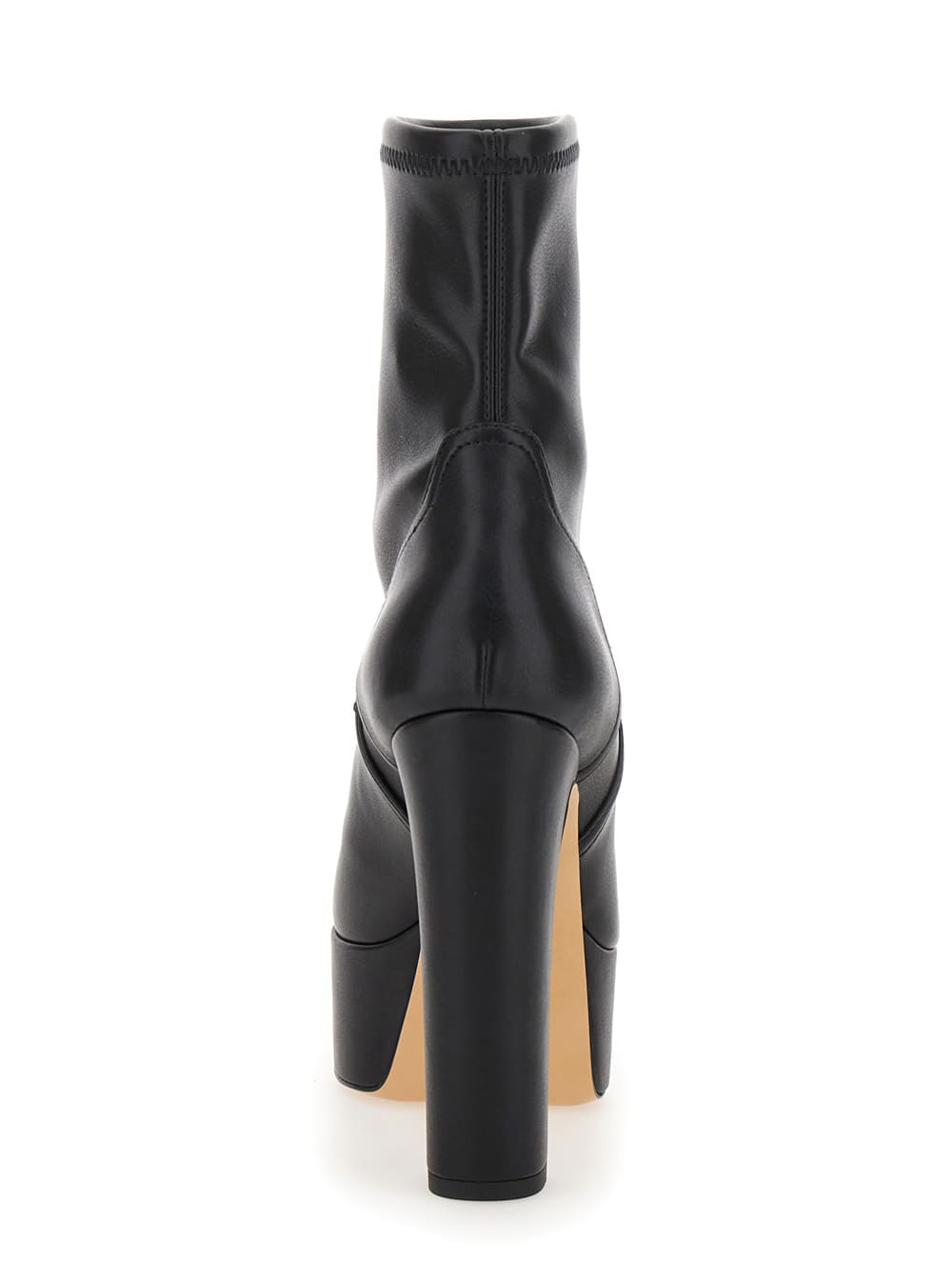 Casadei Patty Platform Boots In Black