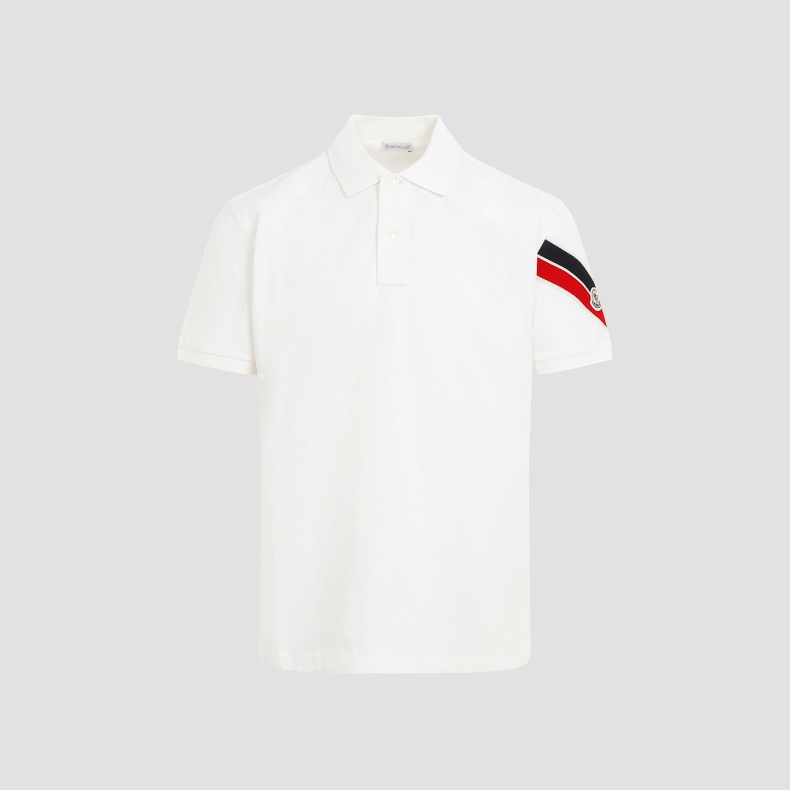 Shop Moncler Ss Polo In White