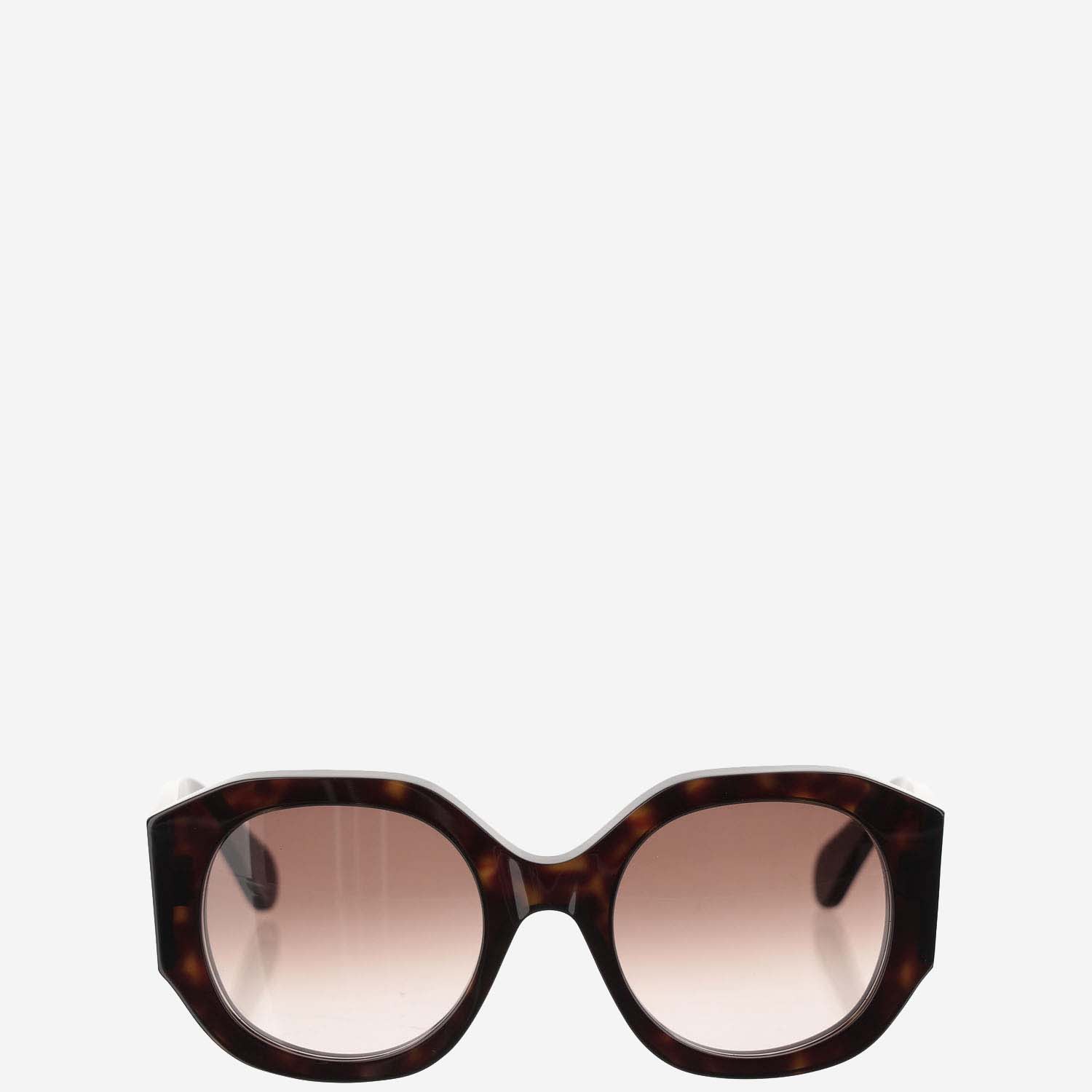 Chloé Logo Sunglasses In Black