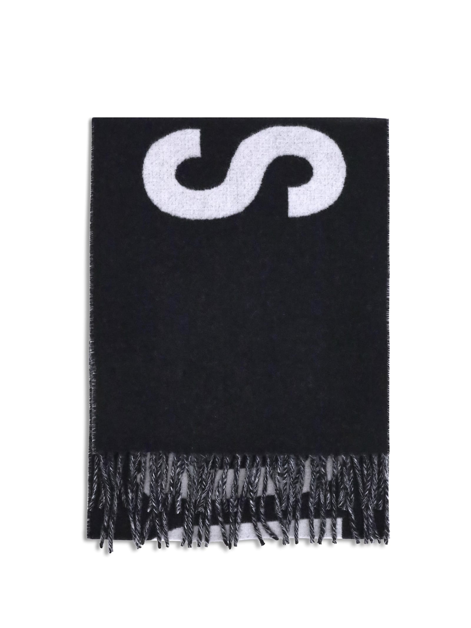 Fringes Wool Scarf
