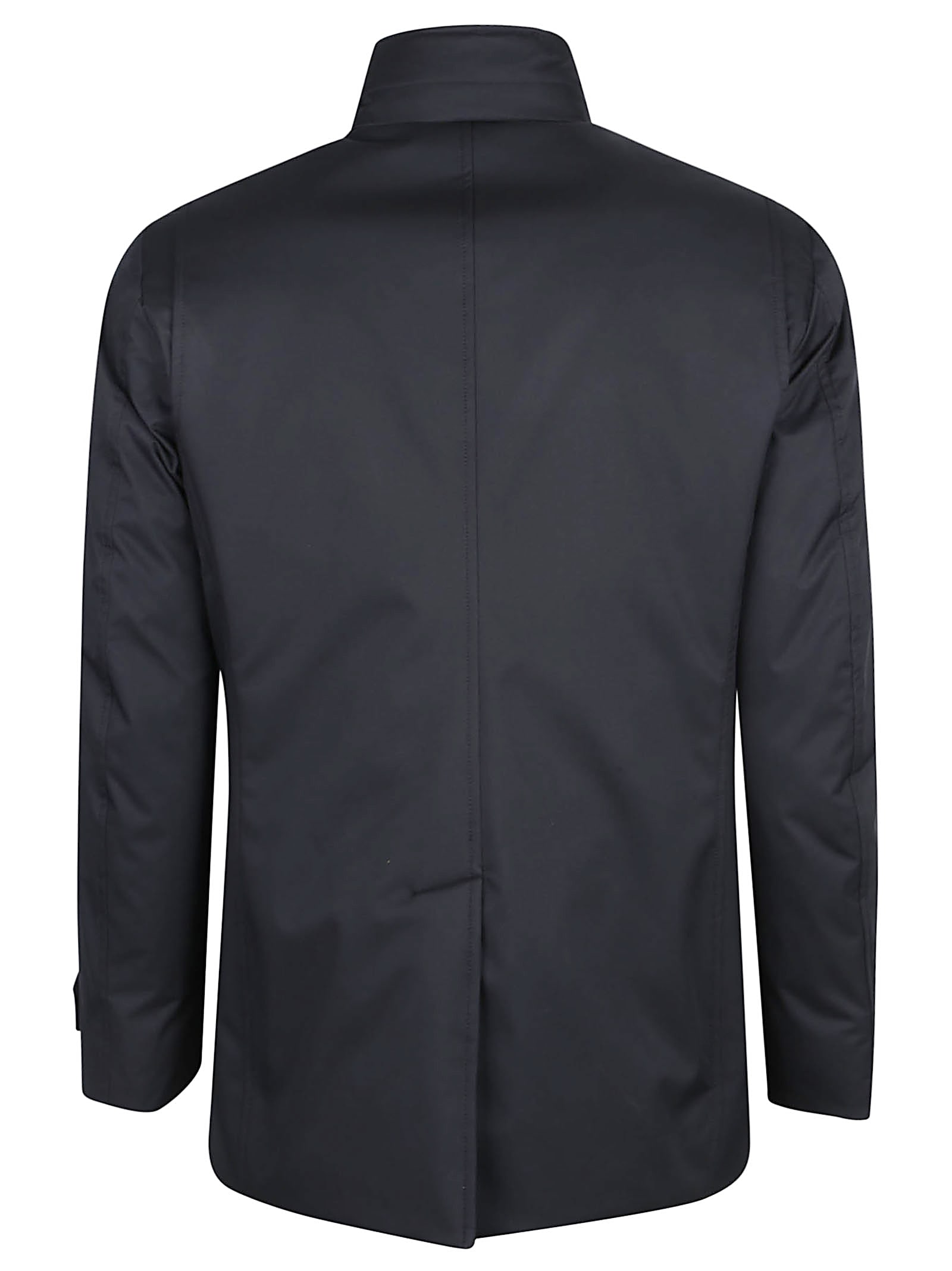 Moorer Man Puffer Midnight Blue Size 42 Polyester In Black