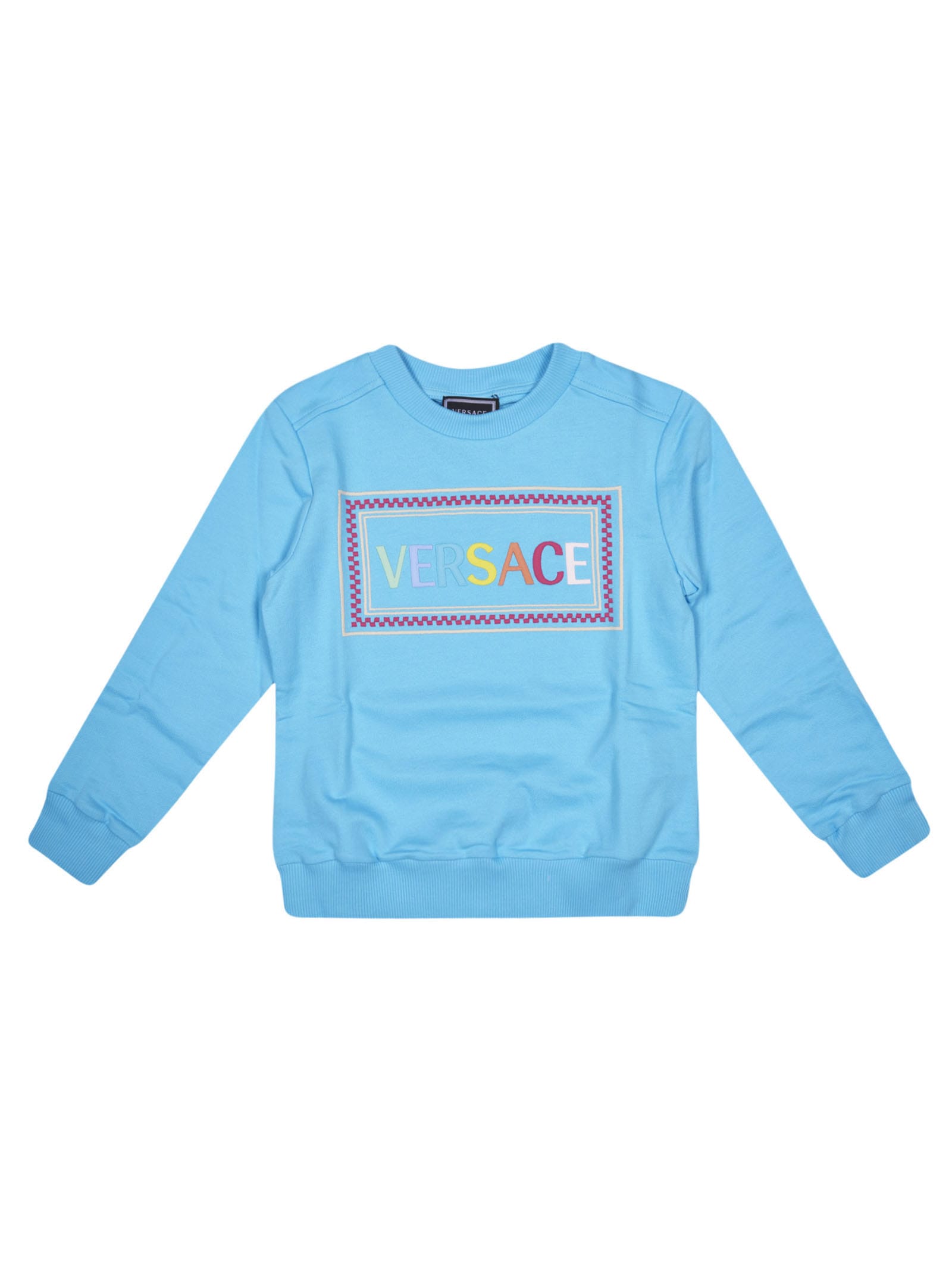 blue versace sweatshirt