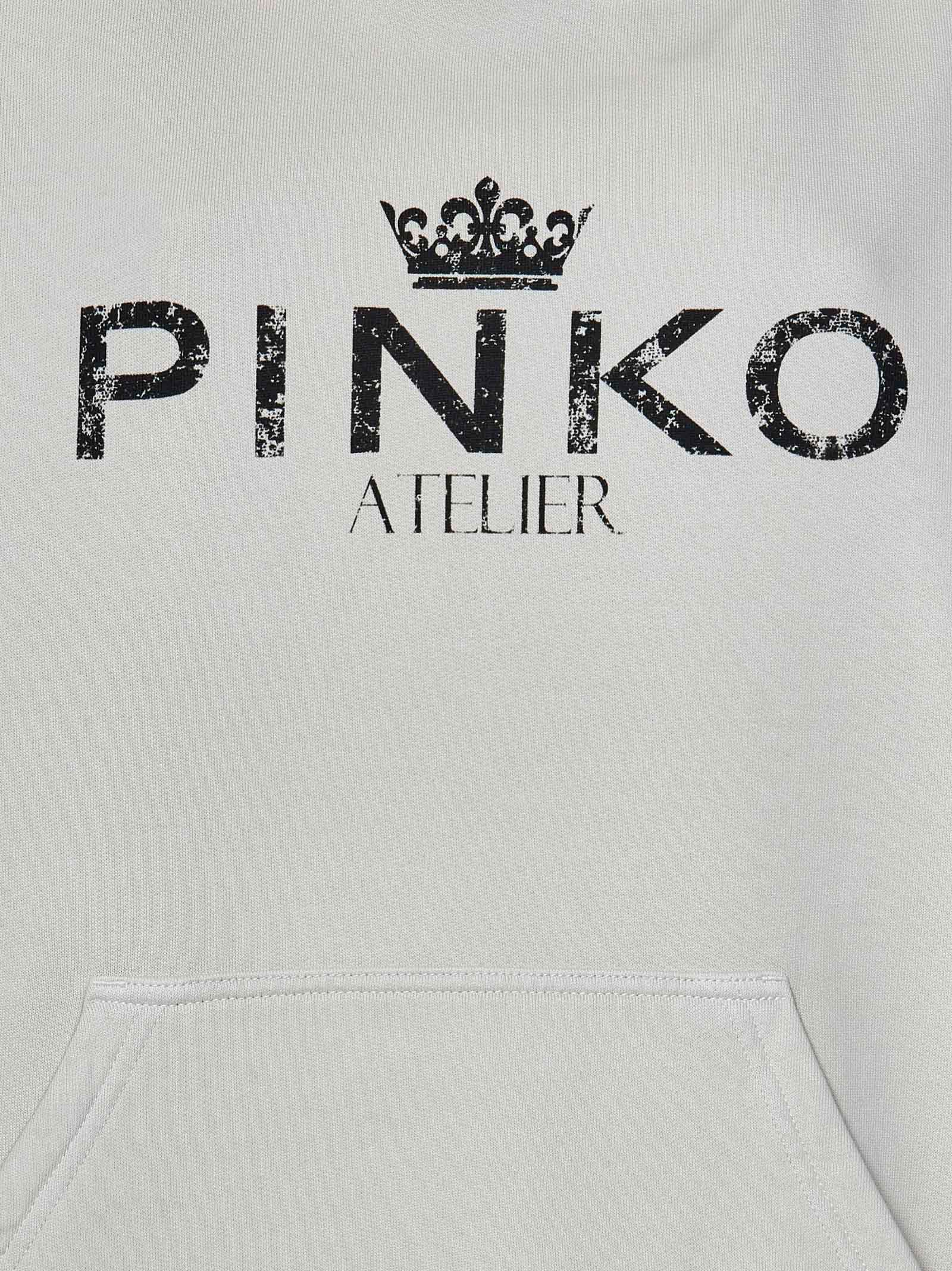 Shop Pinko Sweatshirt In Beige