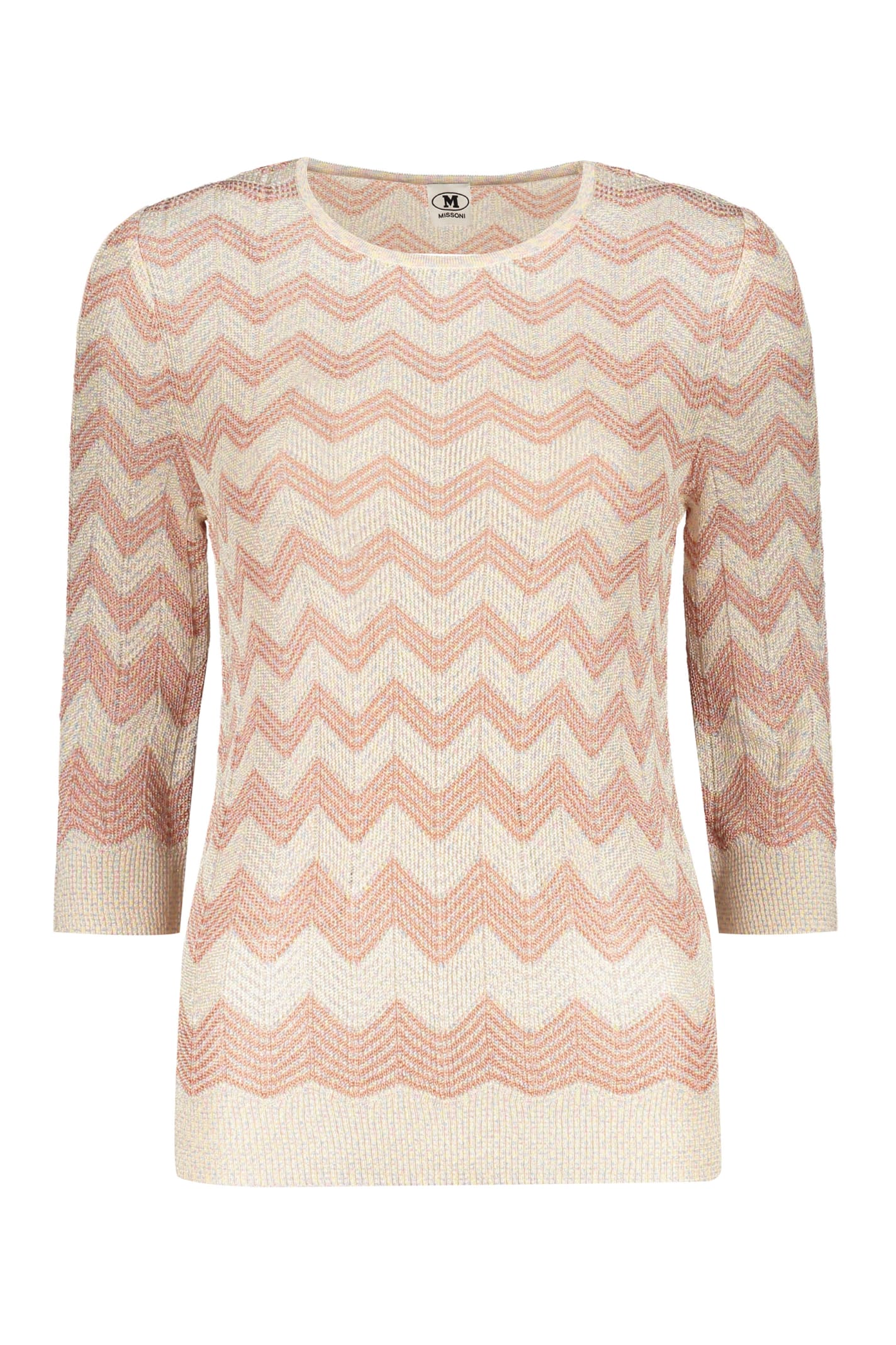 Missoni Knitted Top In Multicolor