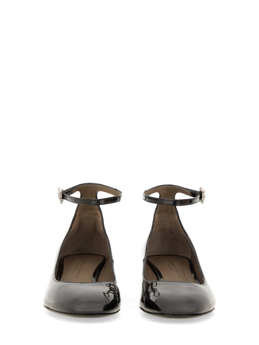 Shop Roberto Festa Mary Jane Margot In Black