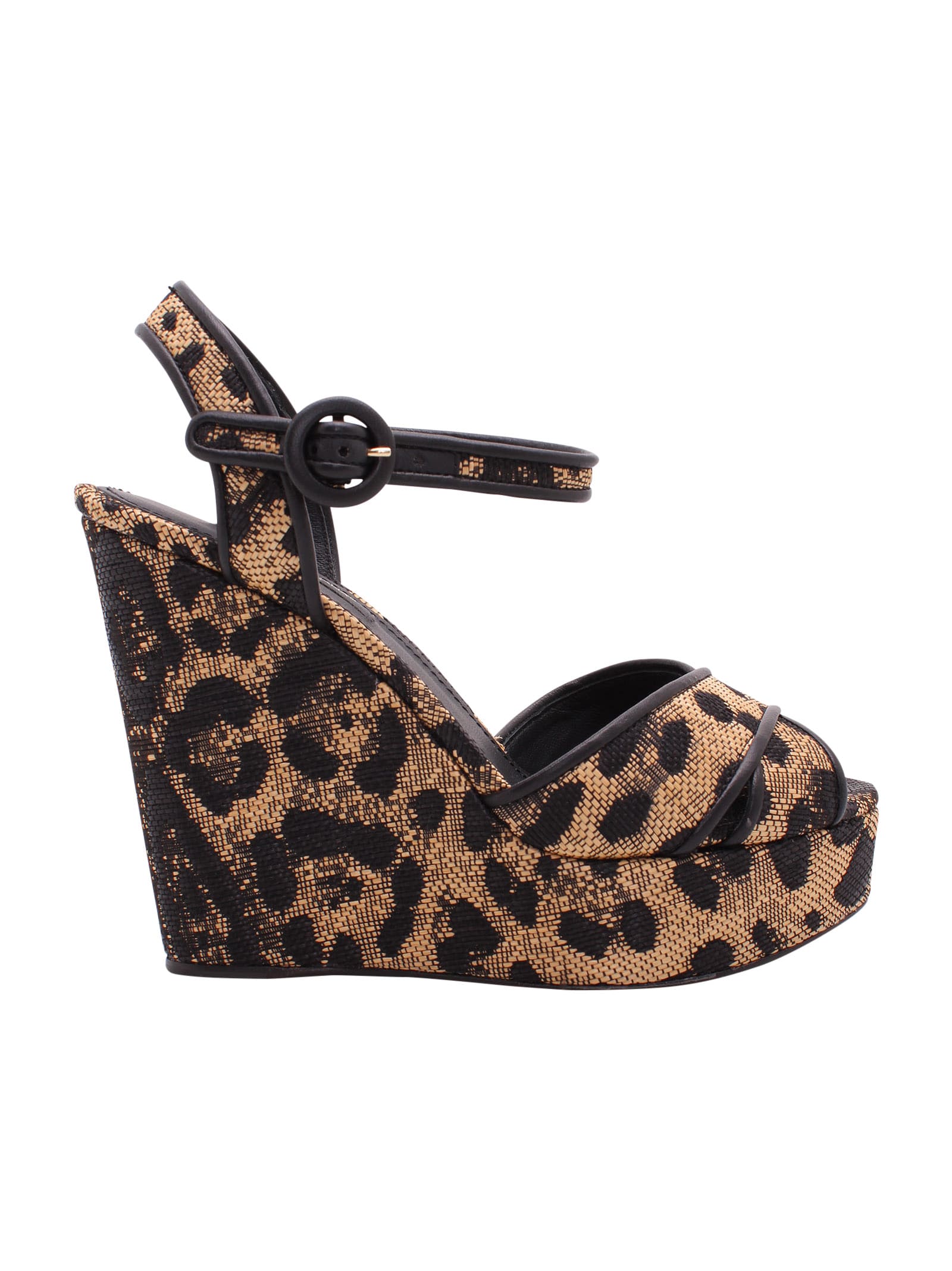 Dolce \u0026 Gabbana Leopard-print Leather 