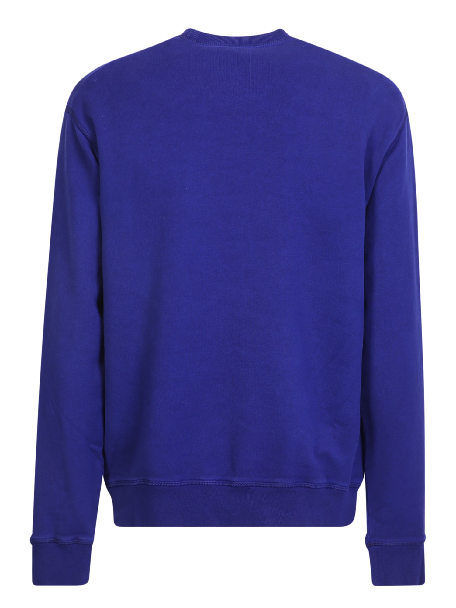 Shop Dsquared2 Outline Cool Logo Blue Sweatshirt