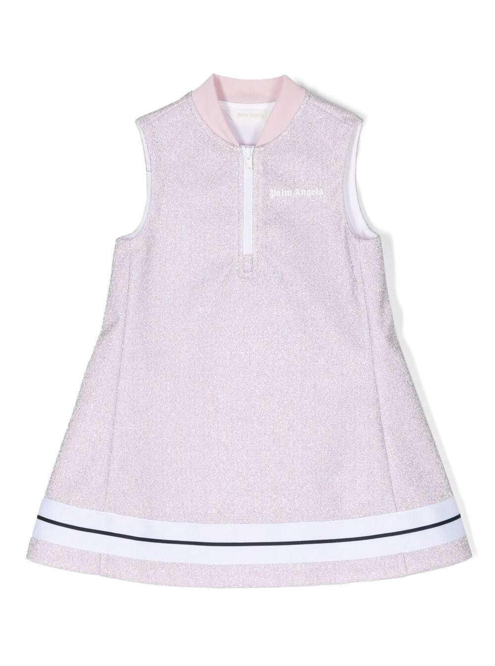 Palm Angels Logo Lurex Track Dress