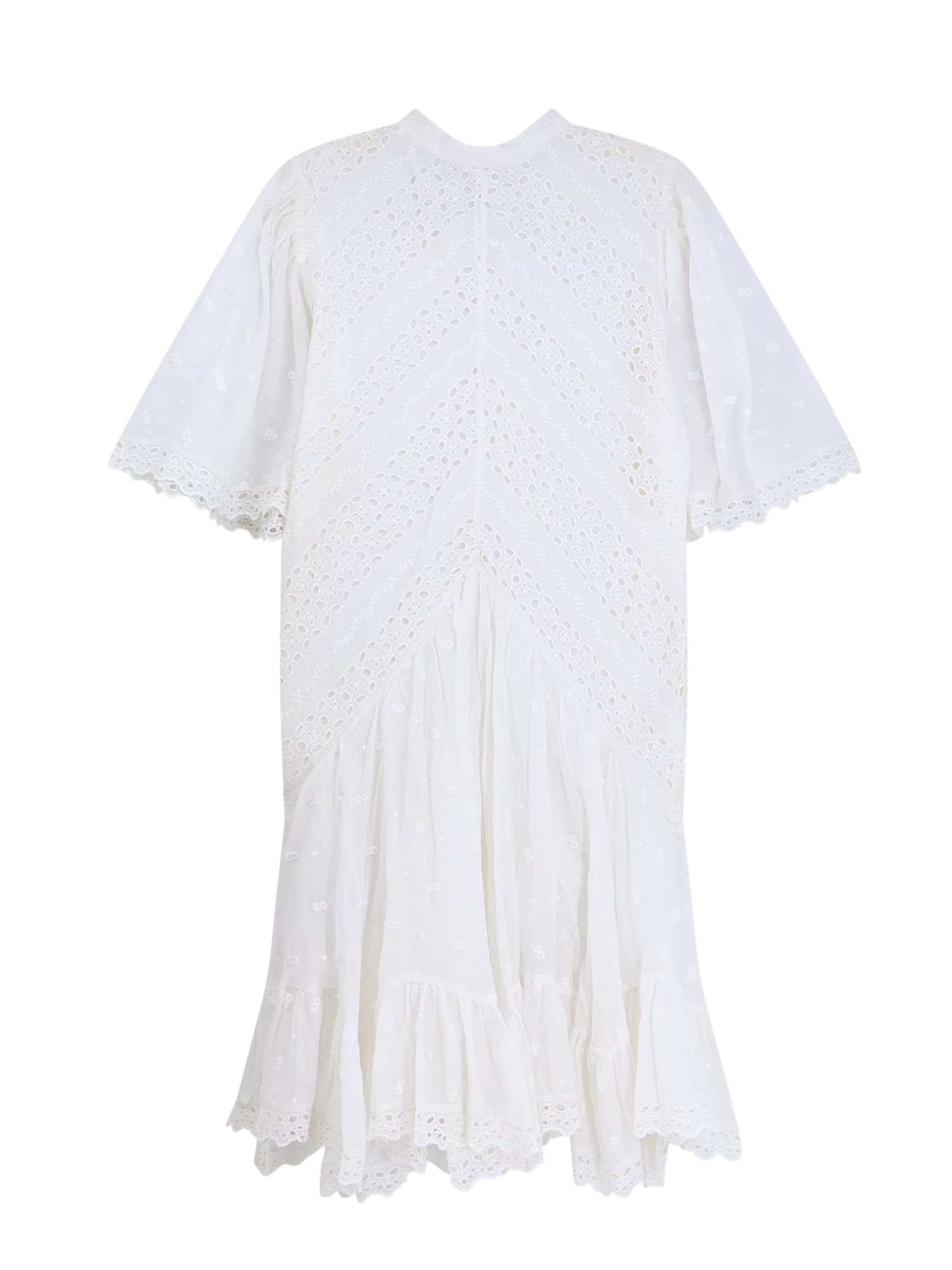 Shop Marant Etoile Slayae Dress In White