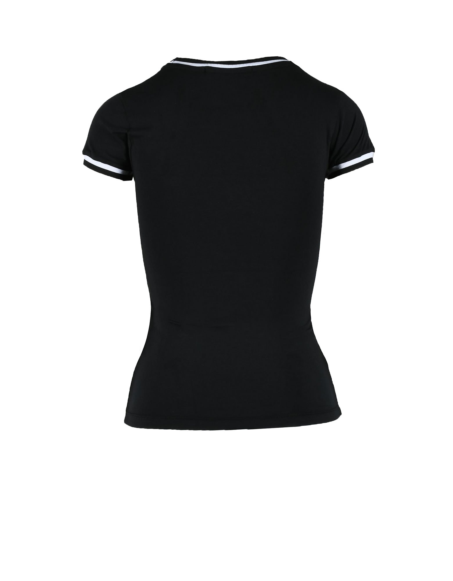 Msgm Womens Black T-shirt