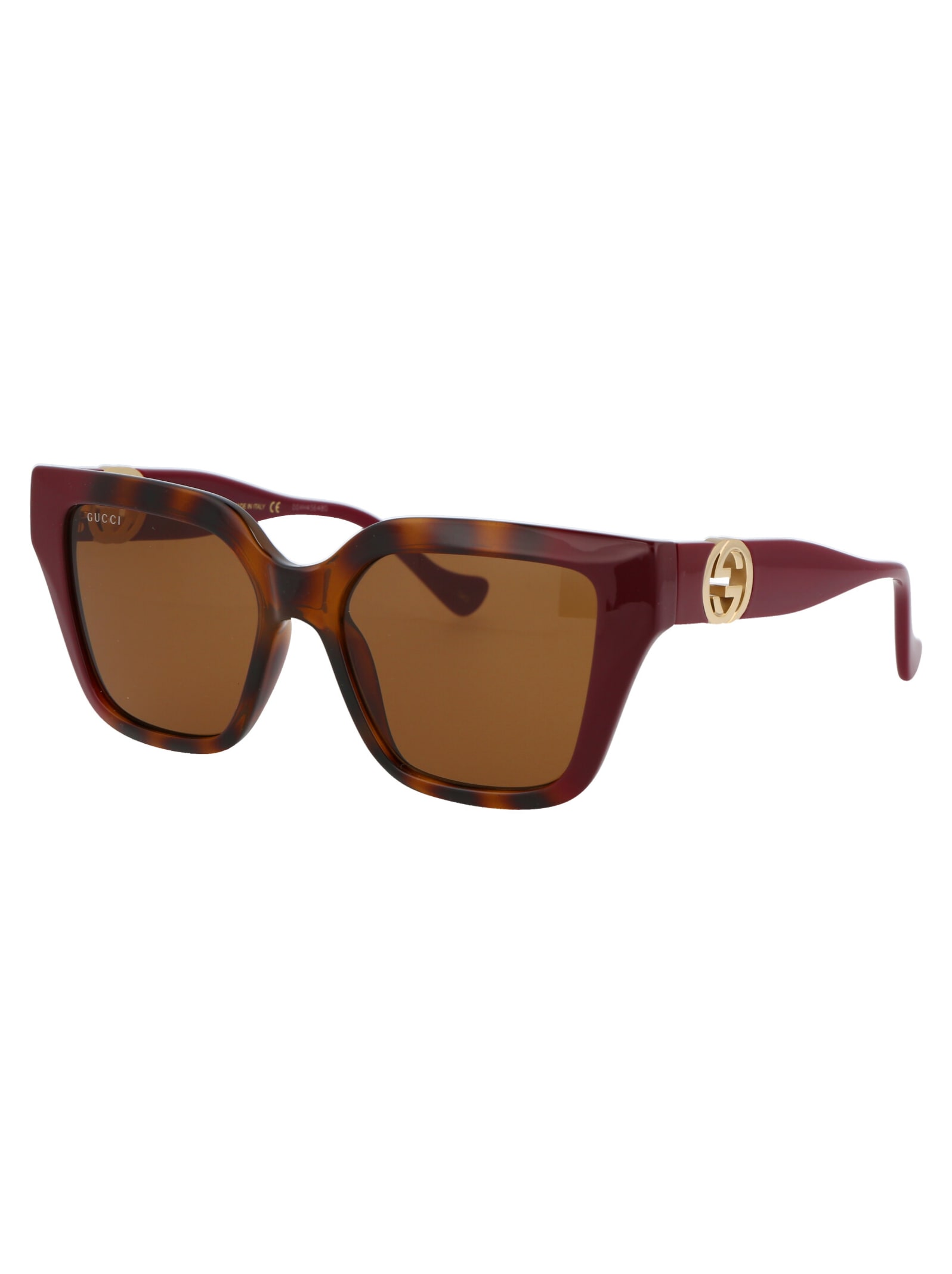Gucci Ss22 Sunglasses Gg1023 S 009 In 009 Havana Burgundy Brown