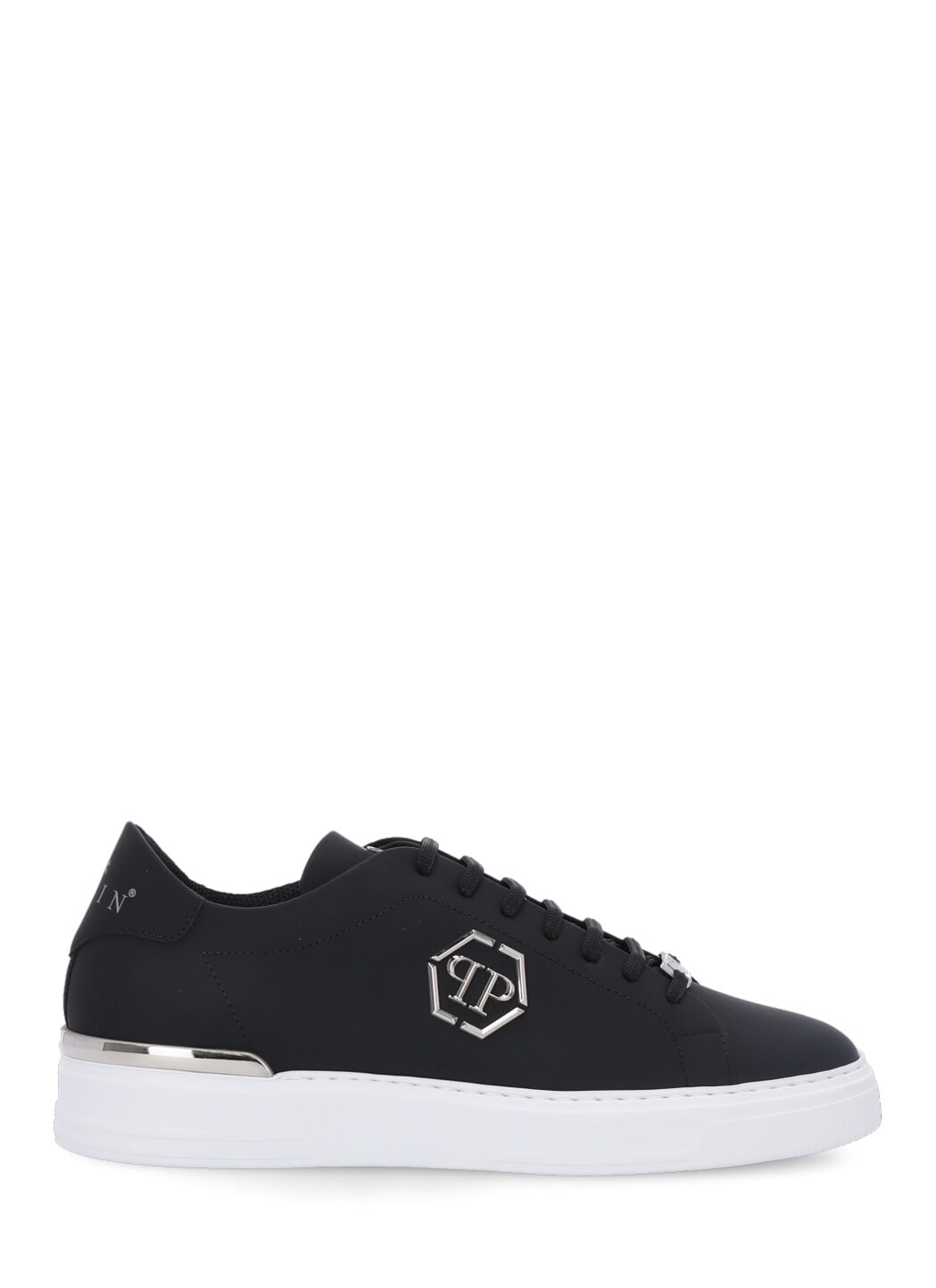 Philipp Plein Hexagon Low Top Sneakers In Black